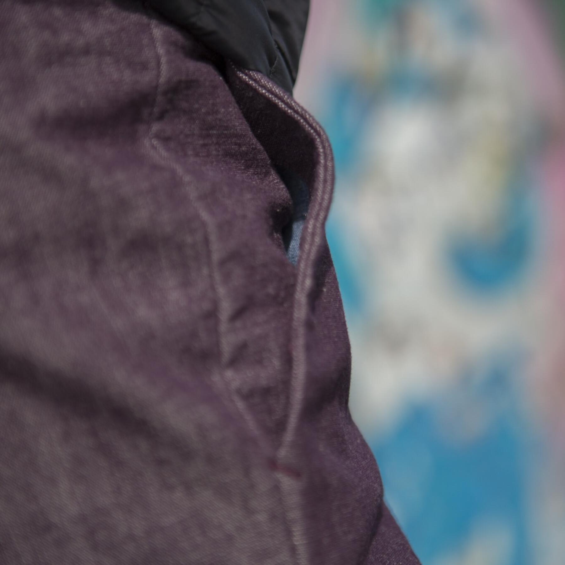 gustin #118 purple chambray chino