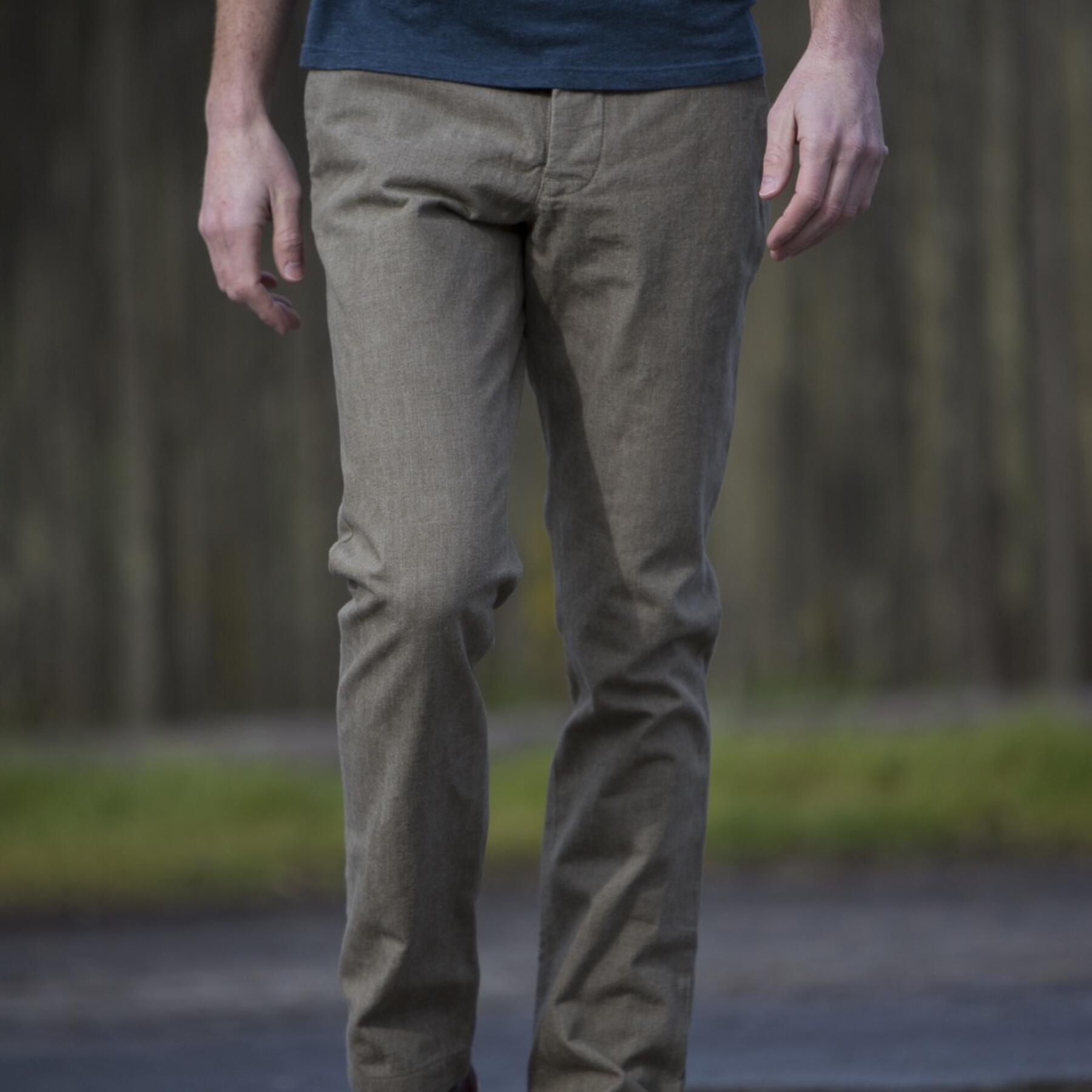 gustin #116 desert chambray chino
