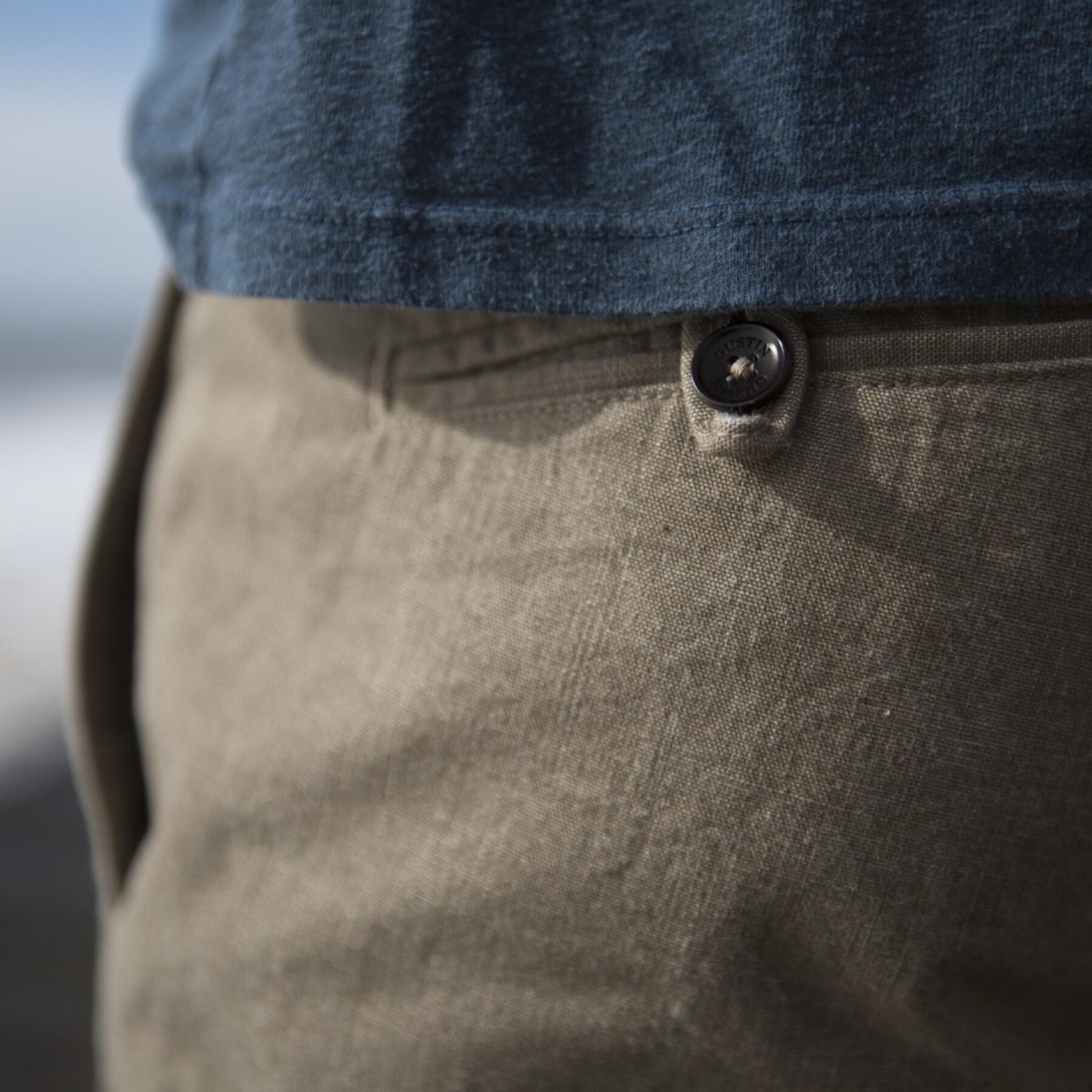 gustin #116 desert chambray chino