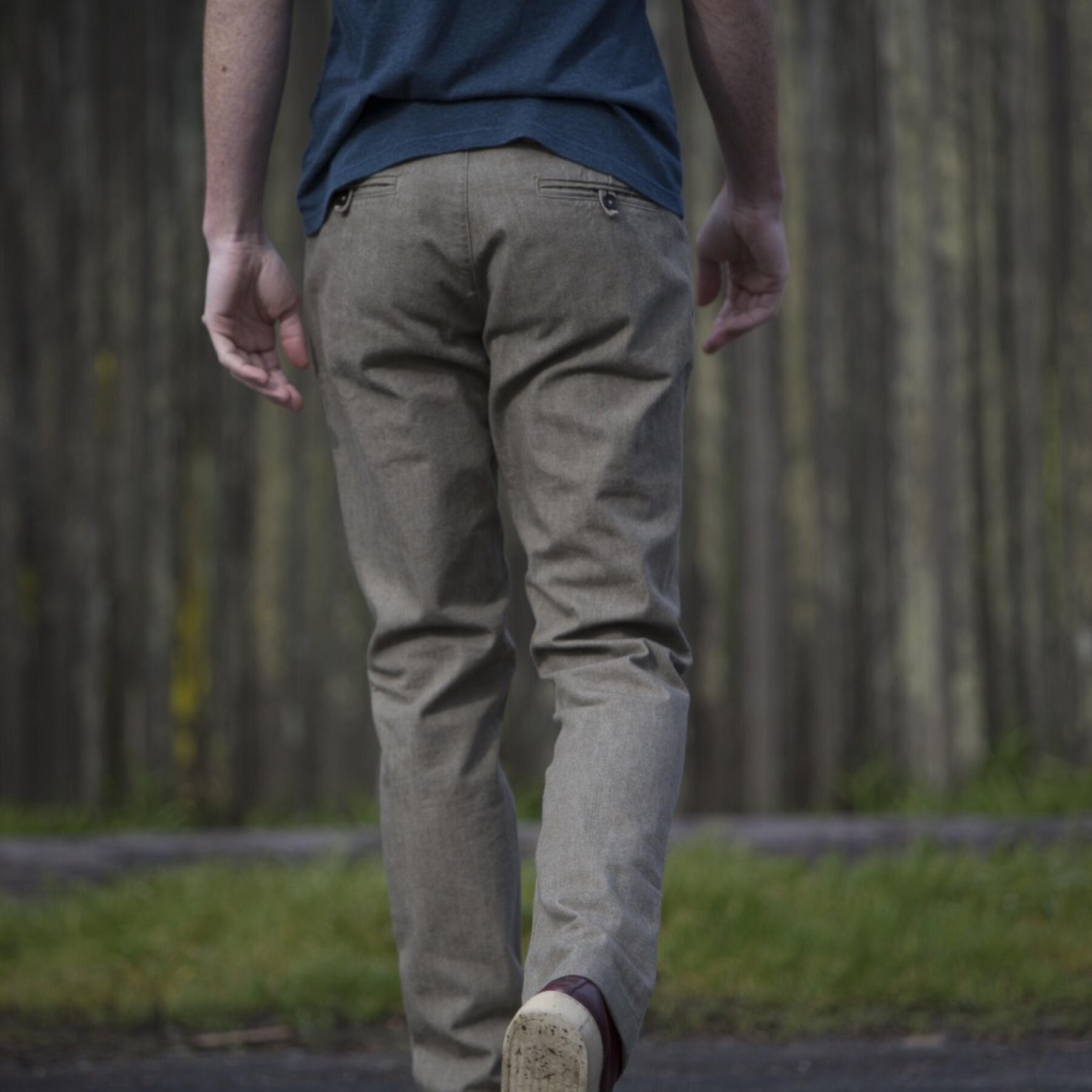 gustin #116 desert chambray chino