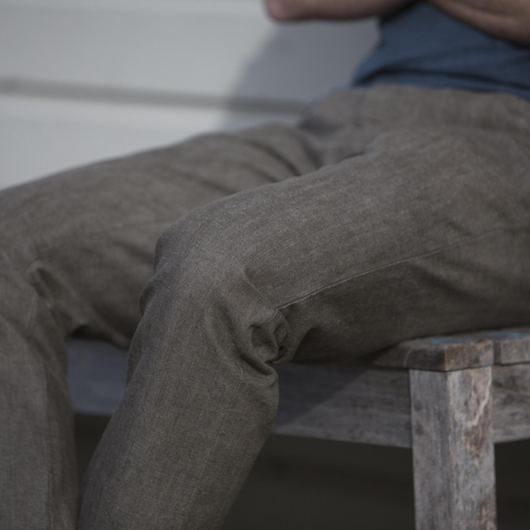 gustin #115 olive chambray chino