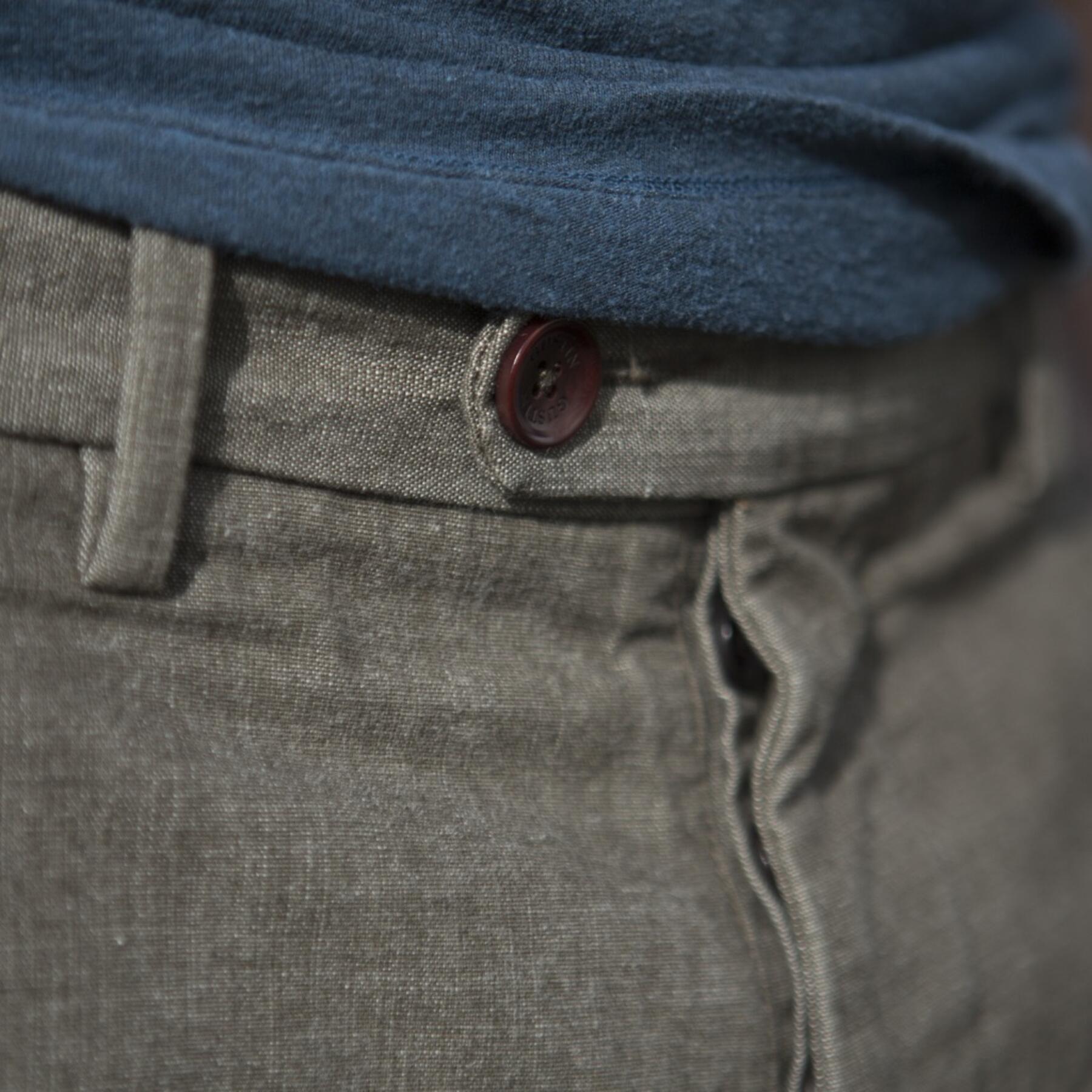 gustin #115 olive chambray chino