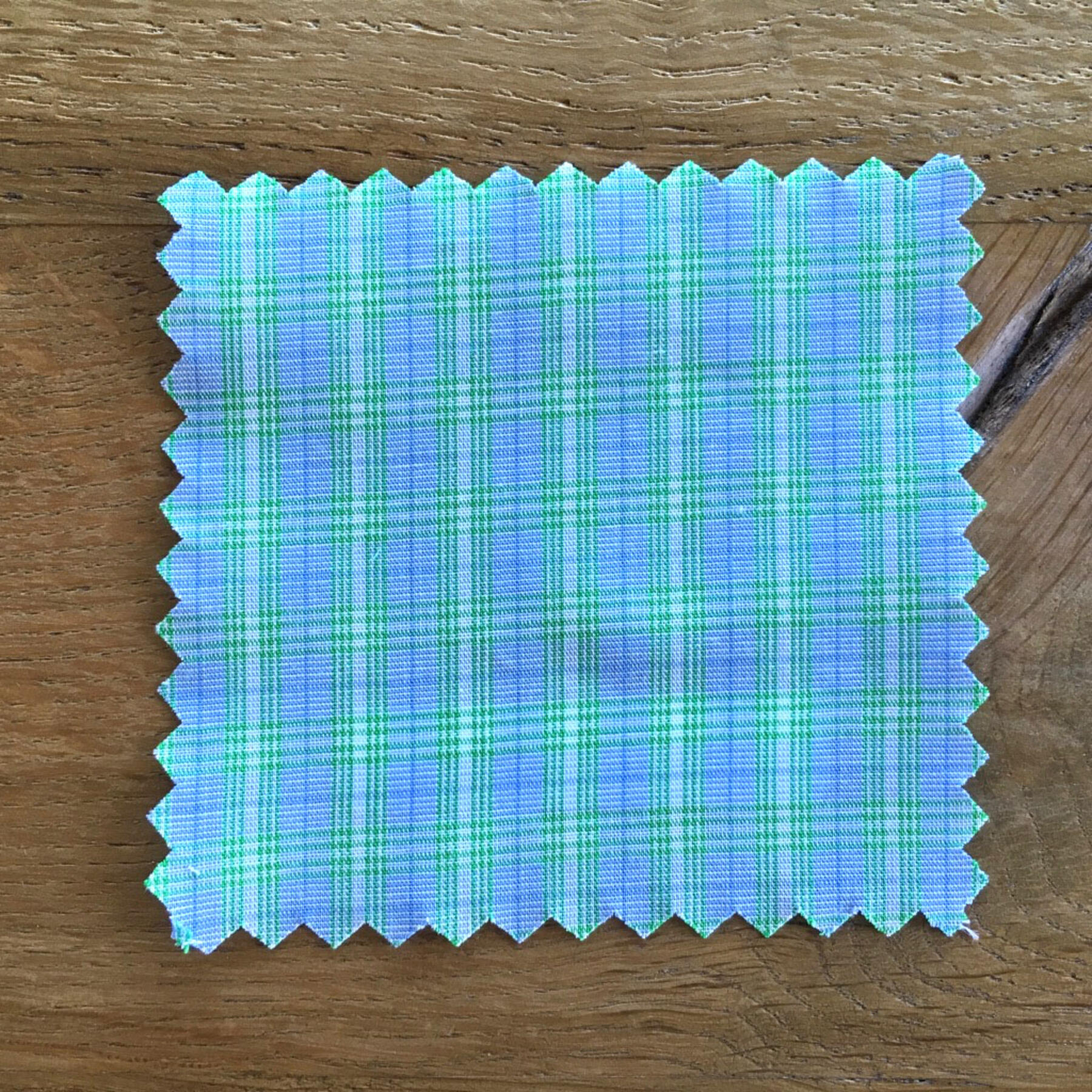 gustin #484 sky lime plaid