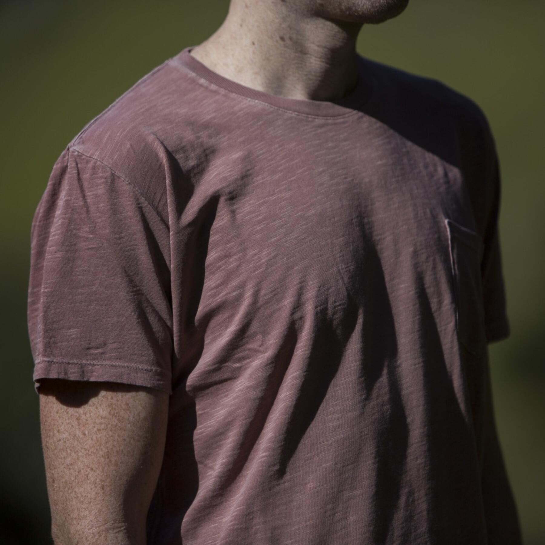 gustin slub pocket t-shirt 3 pack (ocean, oatmeal, red)