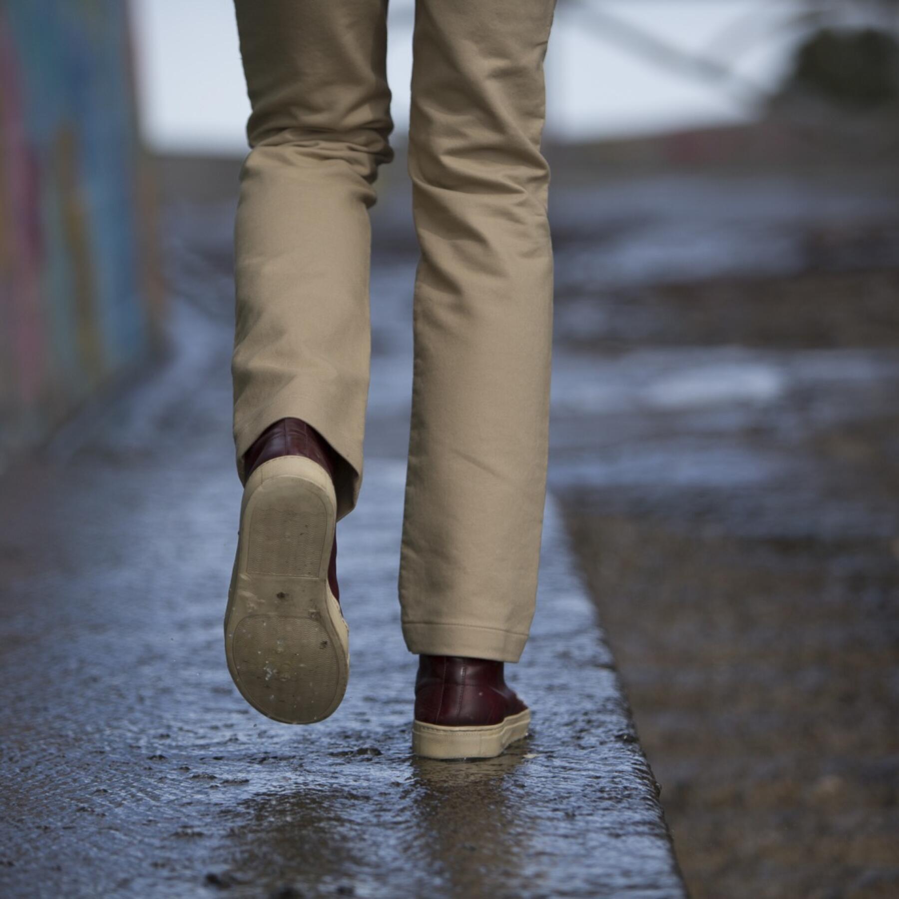 gustin #119 khaki moleskin chino