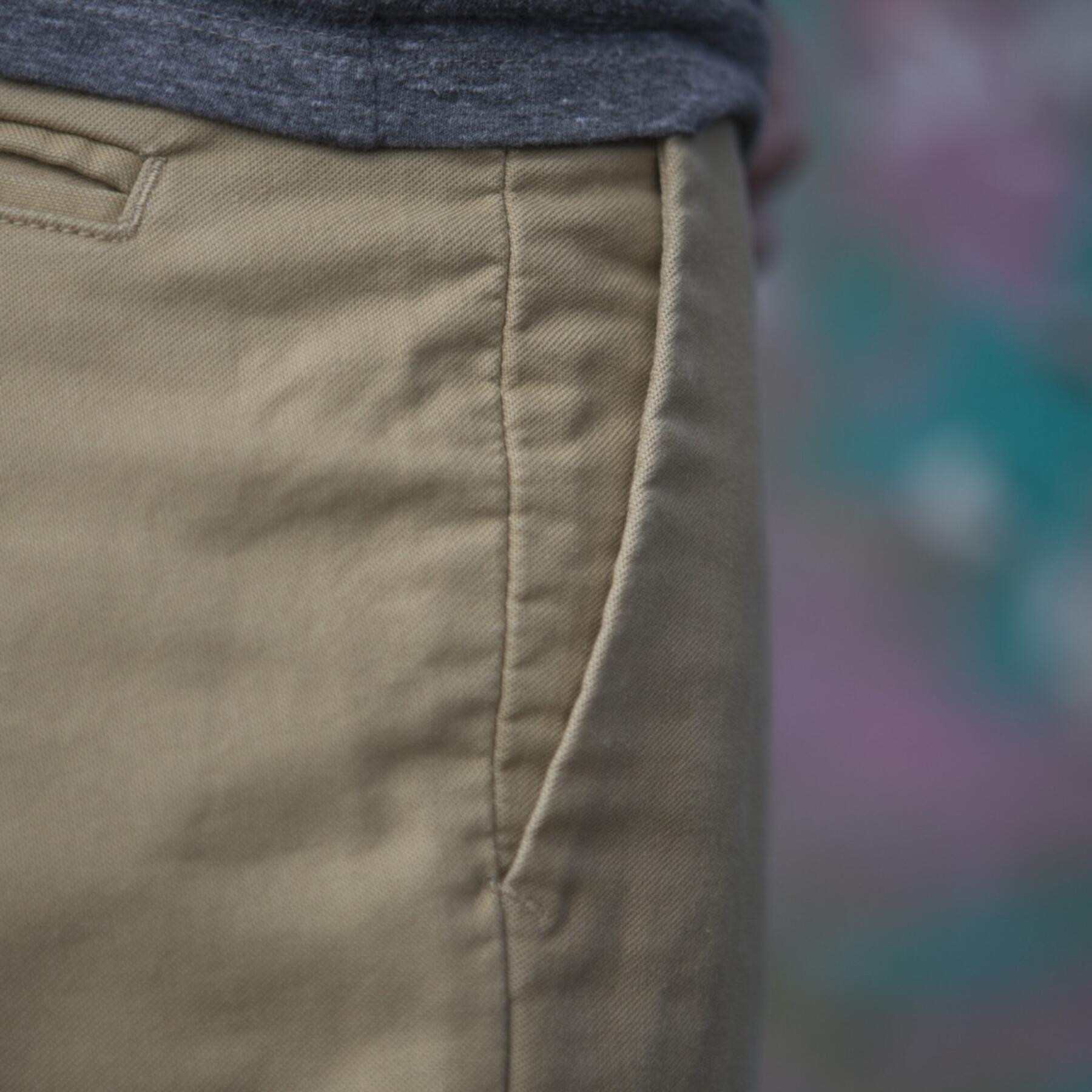 gustin #119 khaki moleskin chino