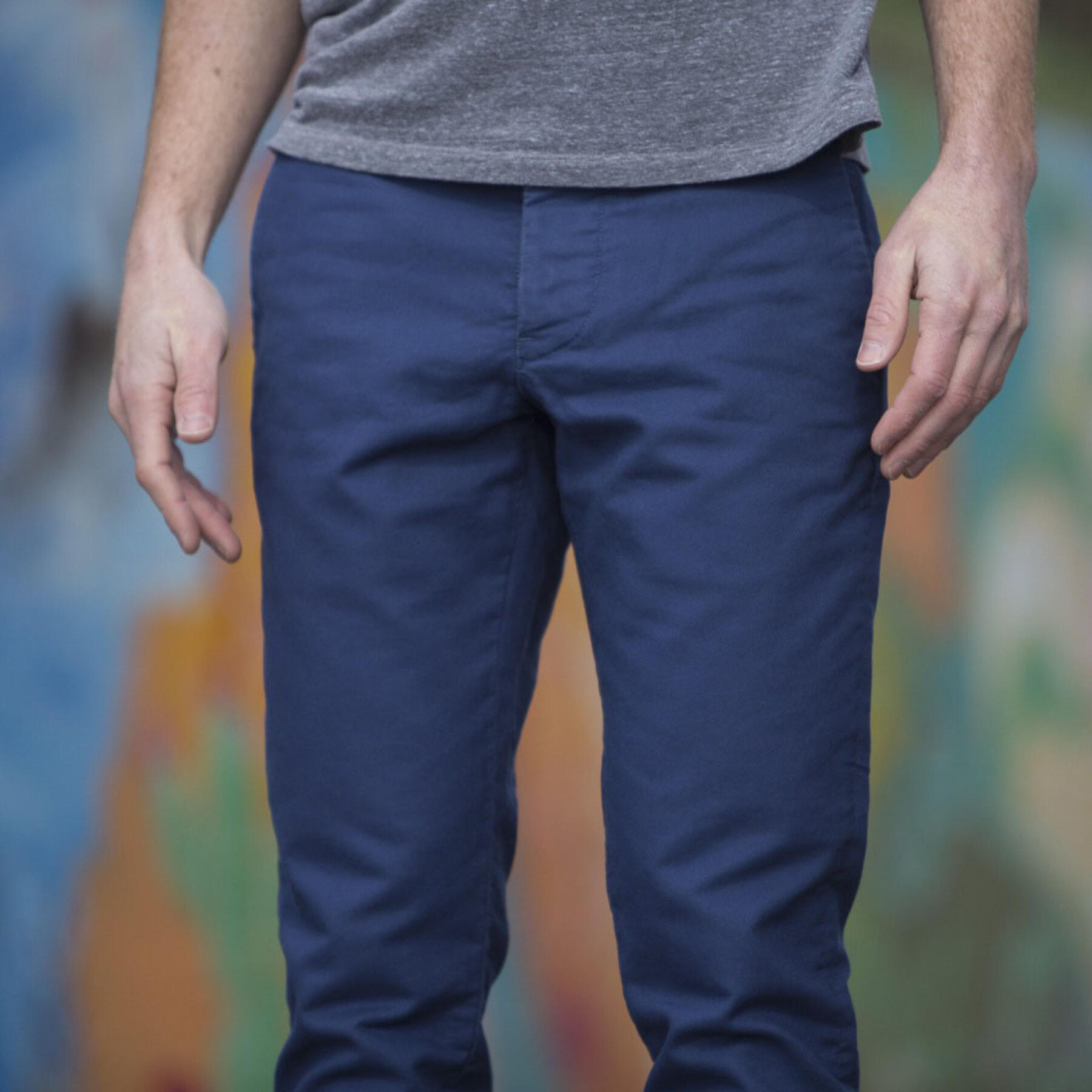 gustin #121 royal moleskin chino