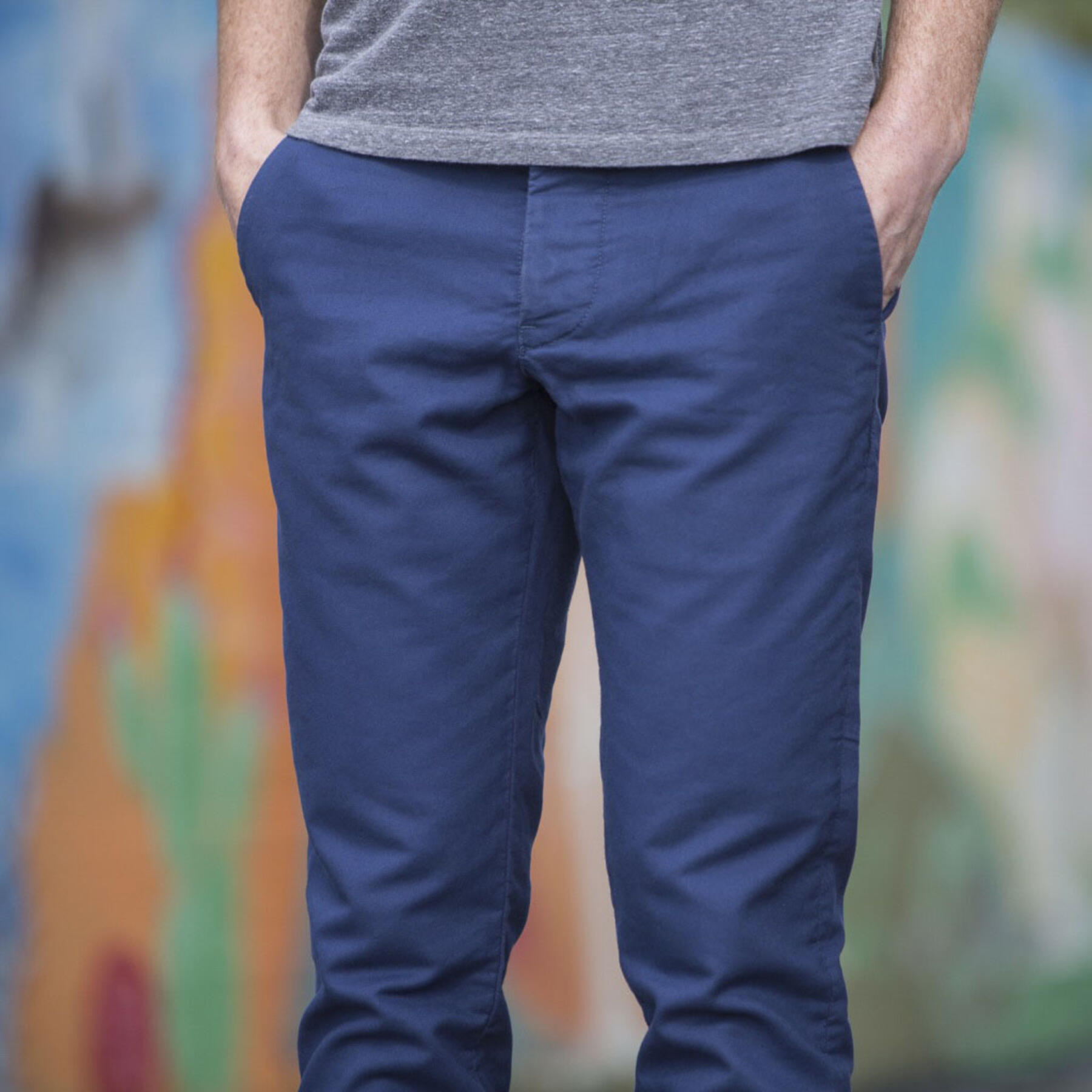 gustin #121 royal moleskin chino