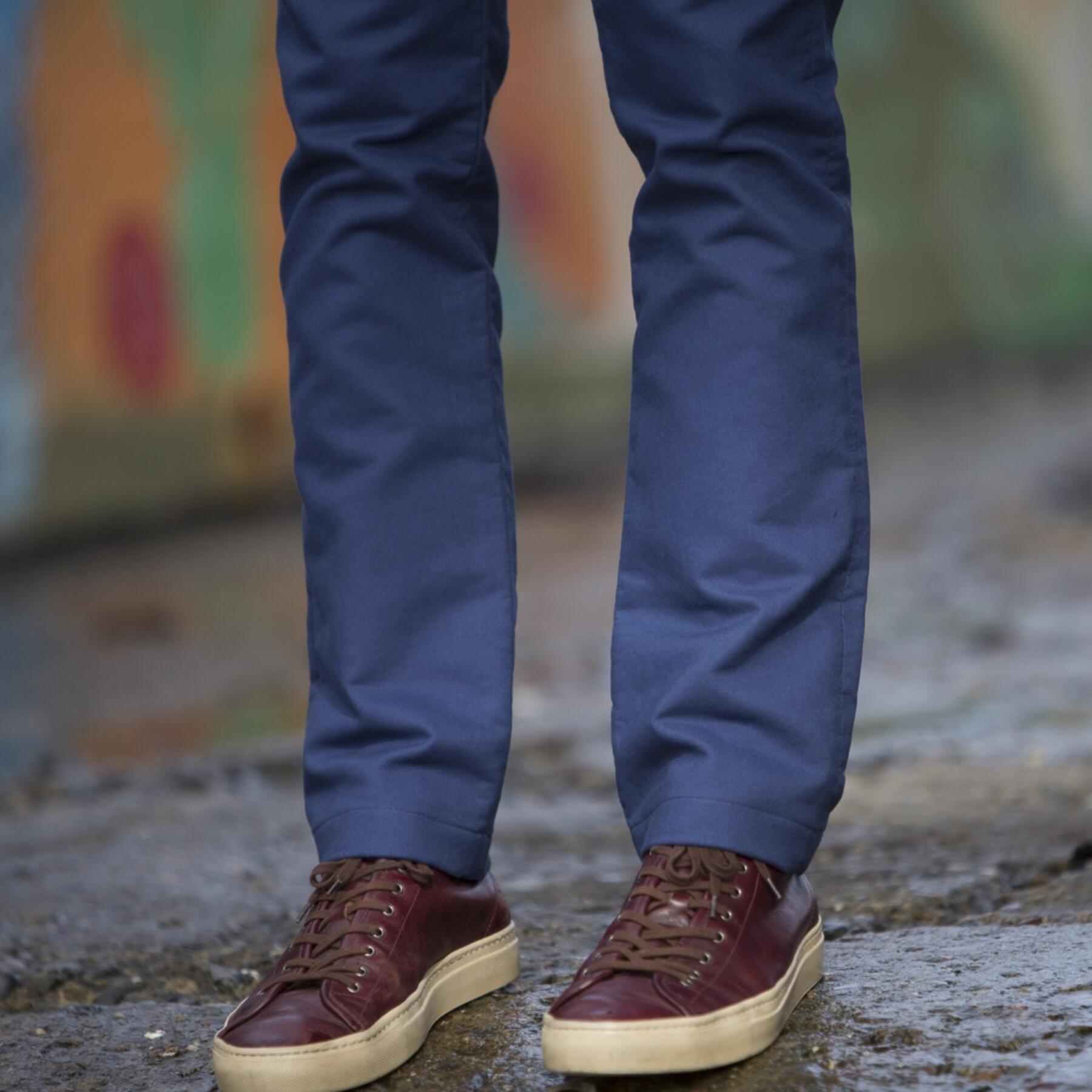 gustin #121 royal moleskin chino