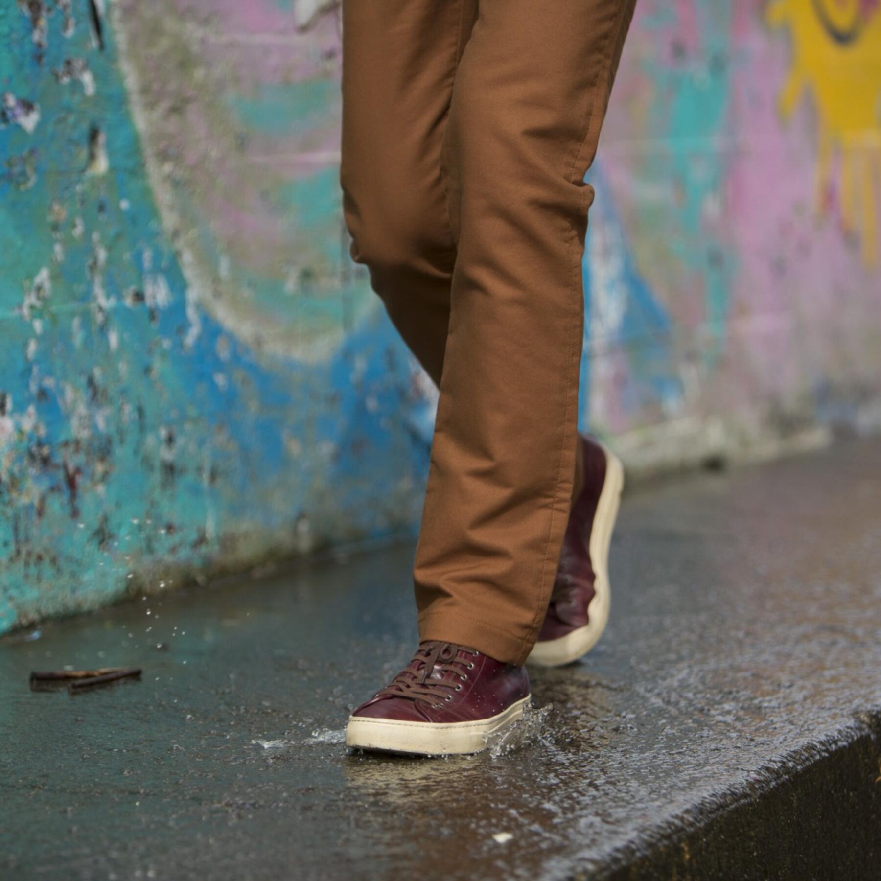 gustin #122 camel moleskin chino