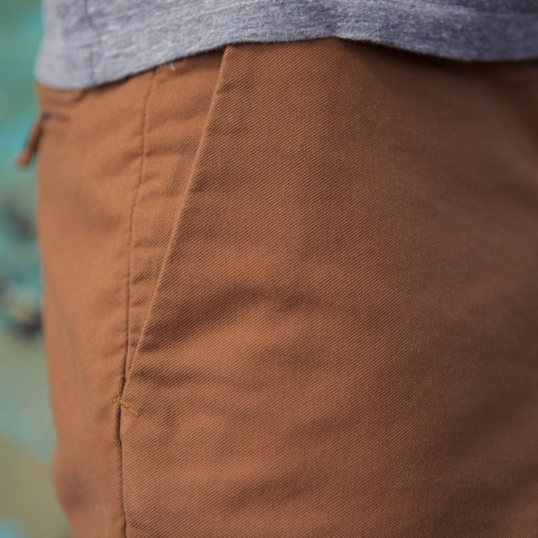 gustin #122 camel moleskin chino
