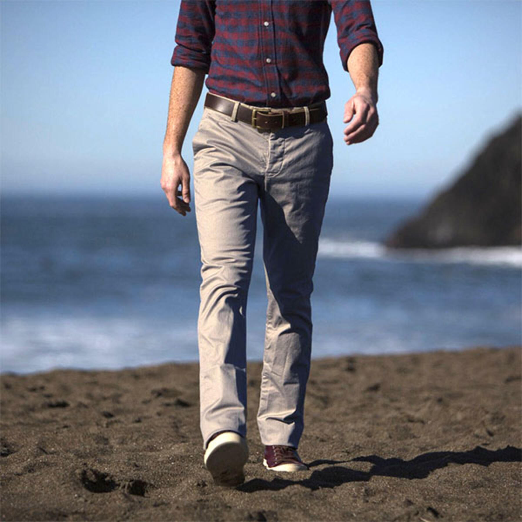 gustin #111 silver stretch chino