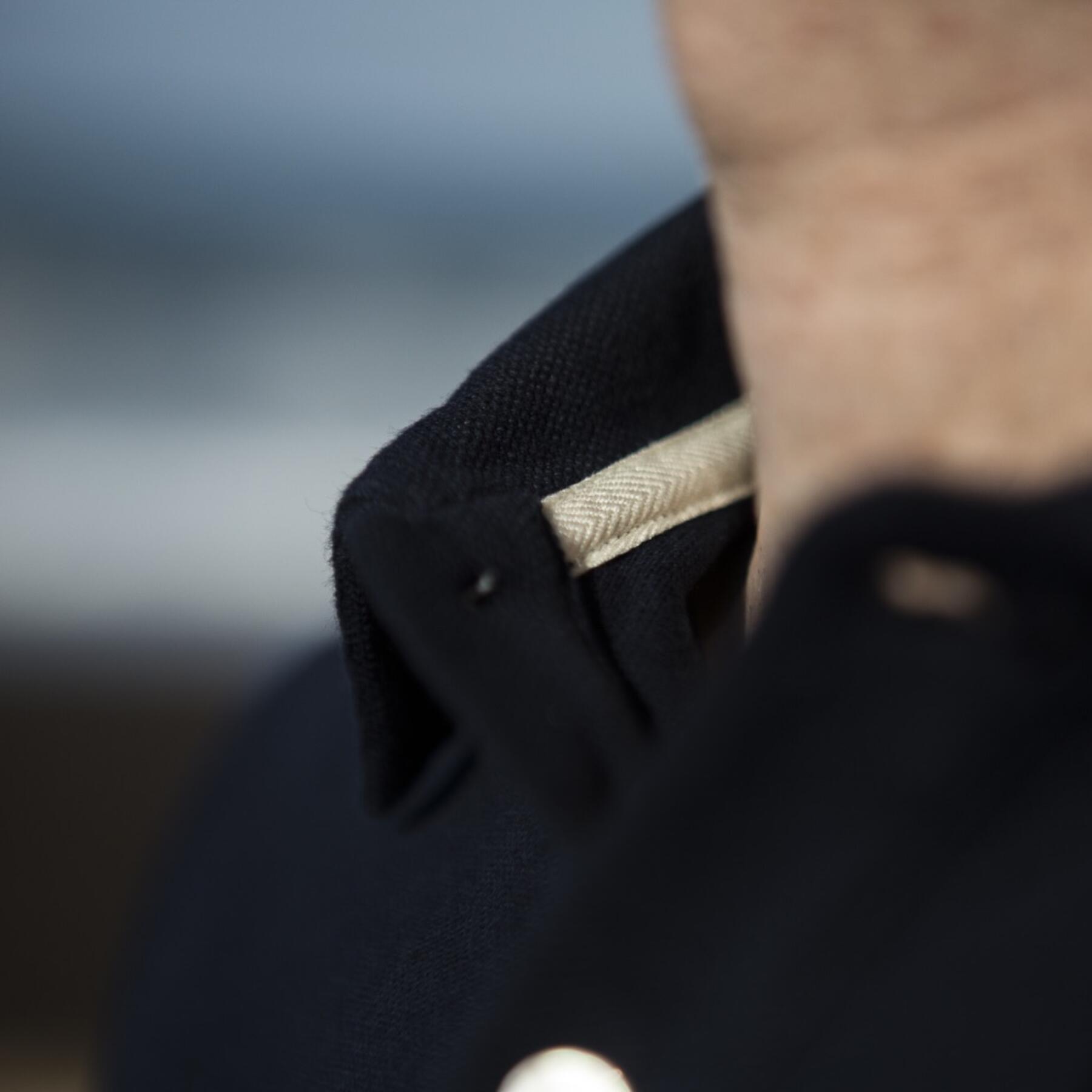gustin japan pique polo - navy