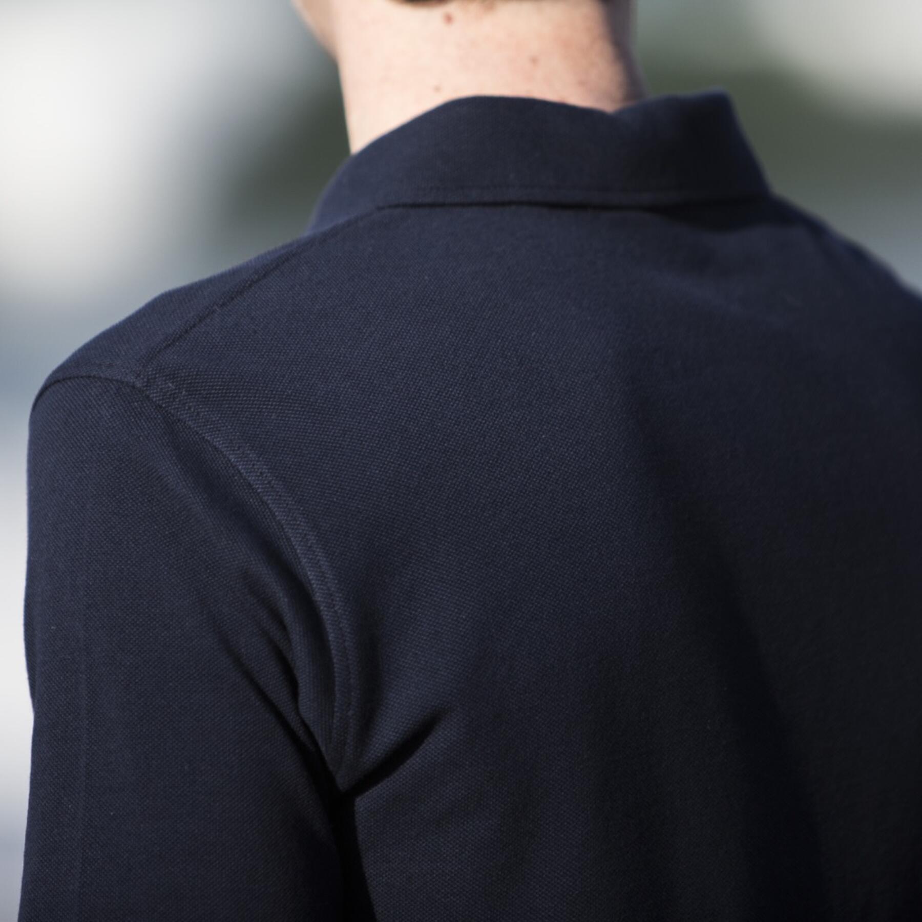 gustin japan pique polo - navy