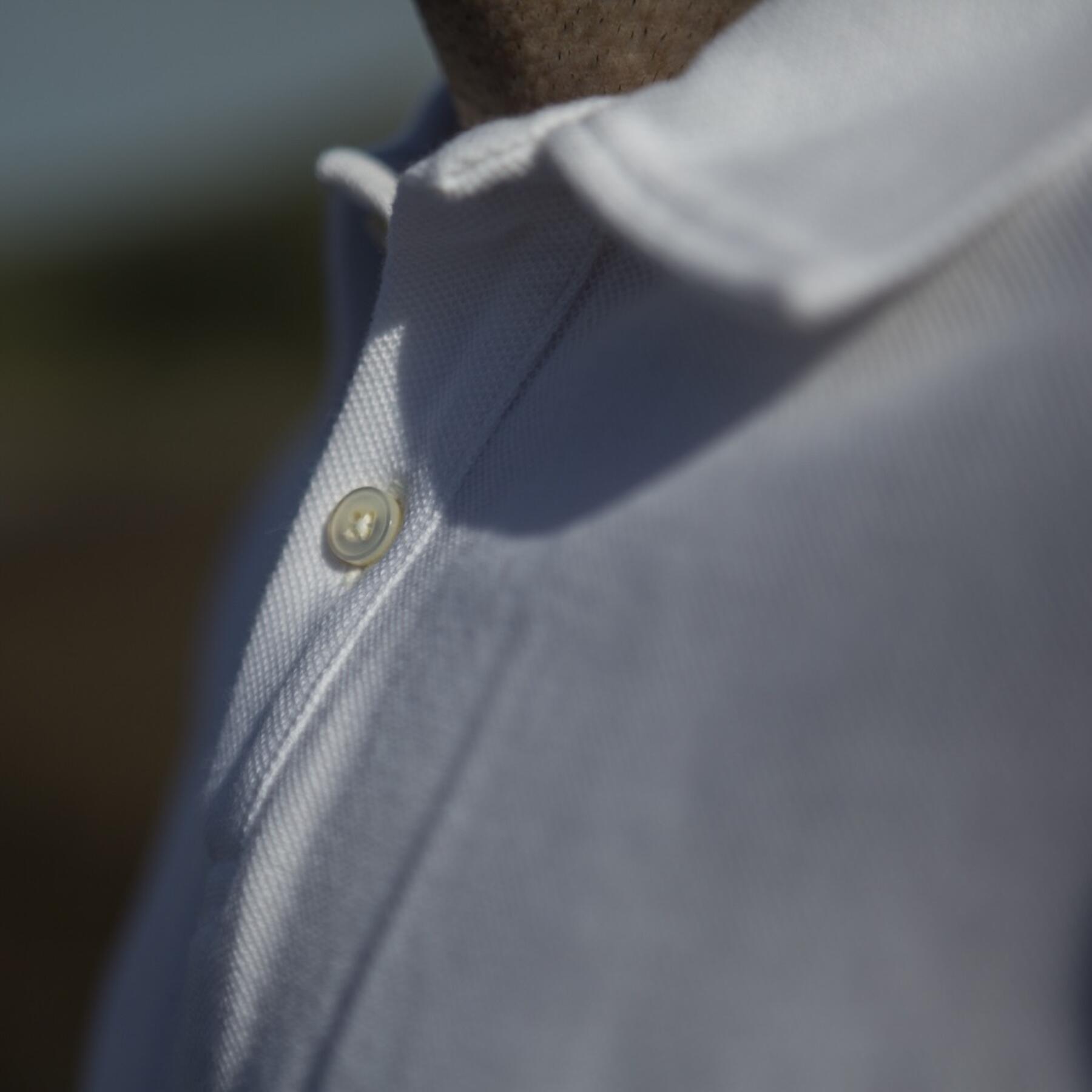 gustin japan pique polo - white