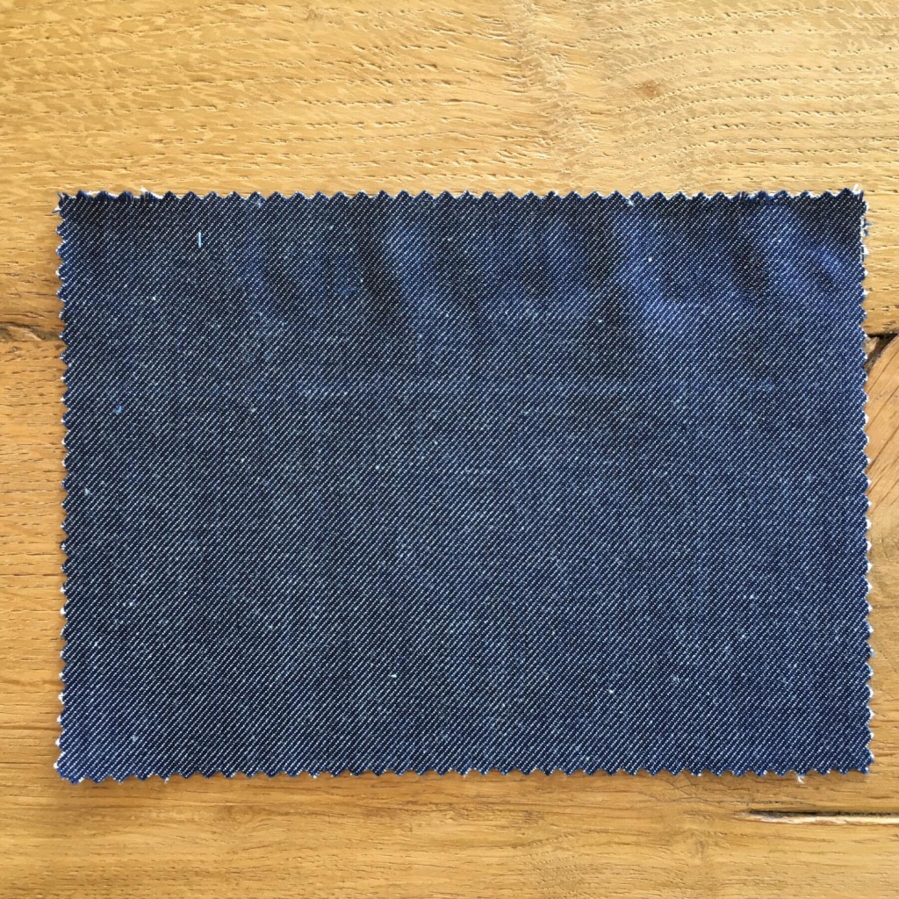 gustin #494 indigo silk twill
