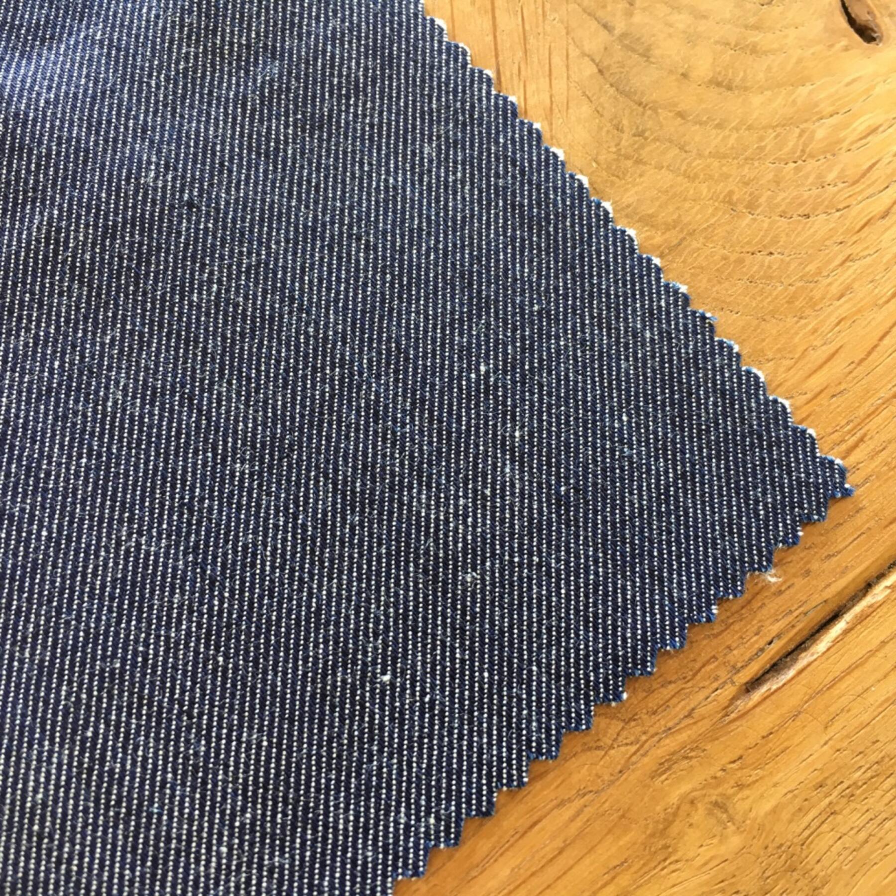 gustin #494 indigo silk twill