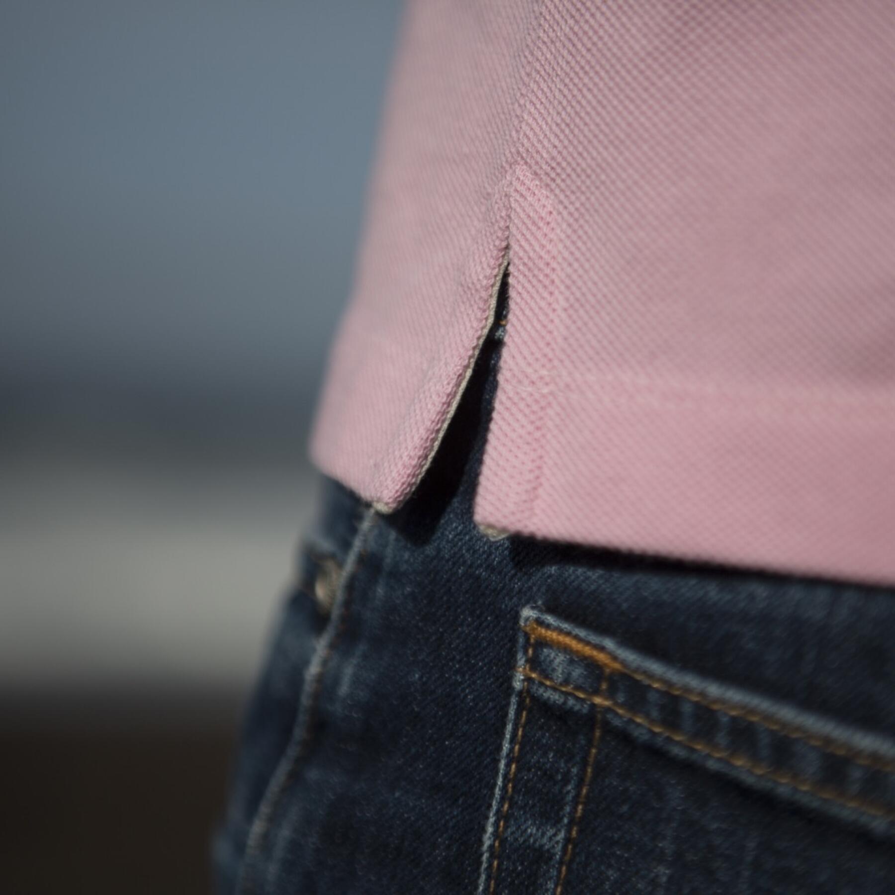 gustin japan pique polo pink