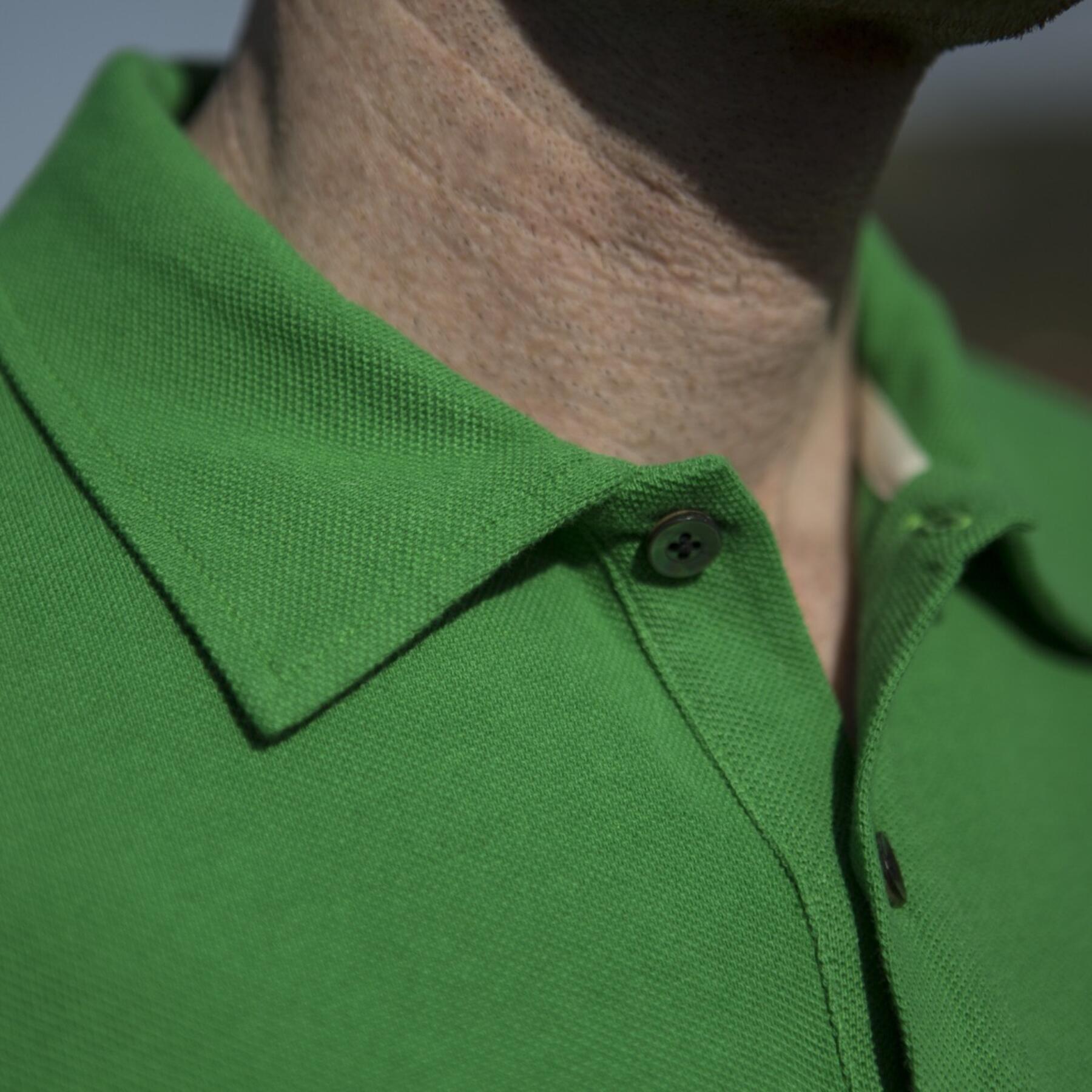 gustin japan pique polo kelly green