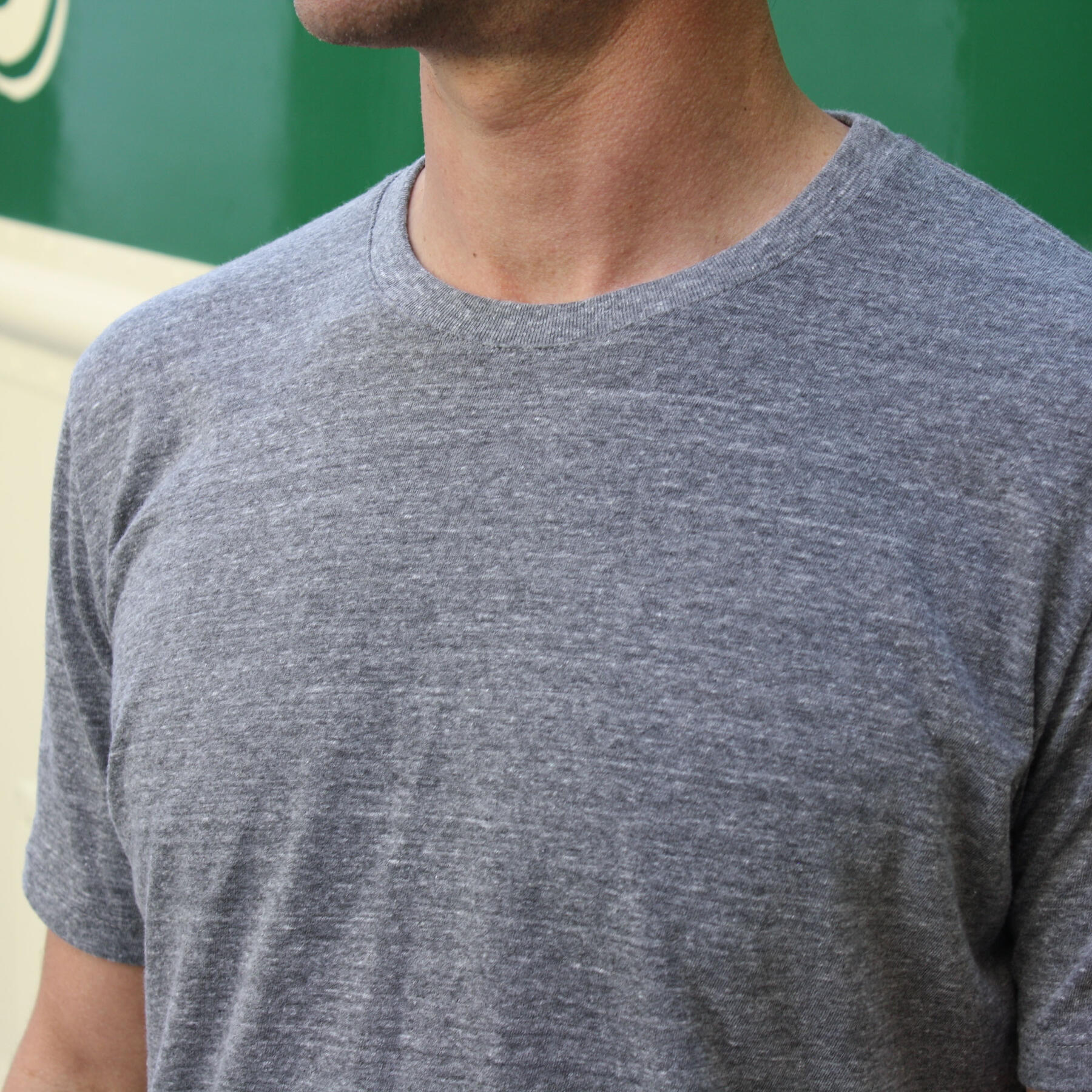 gustin usa t-shirt heather grey