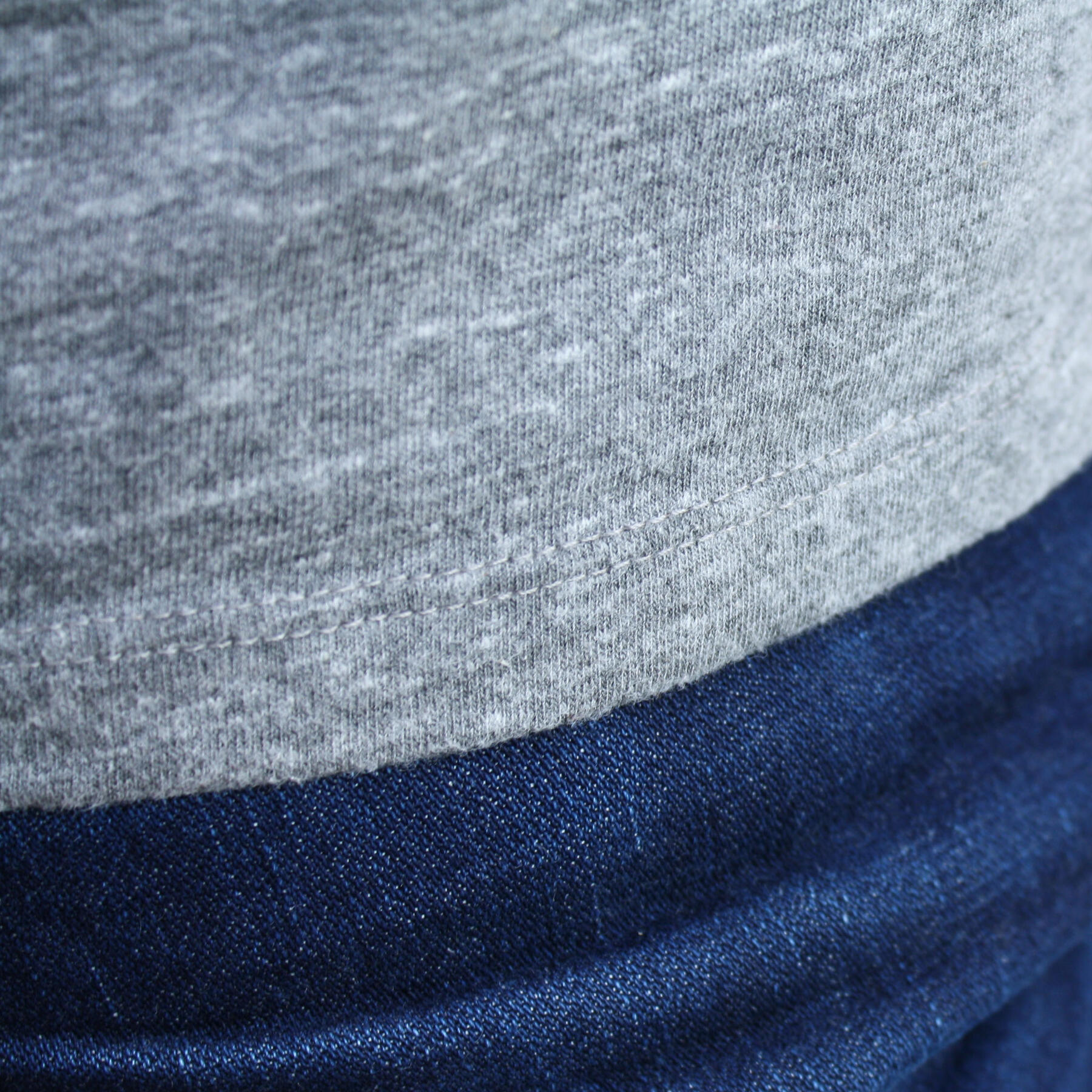 gustin usa t-shirt heather grey