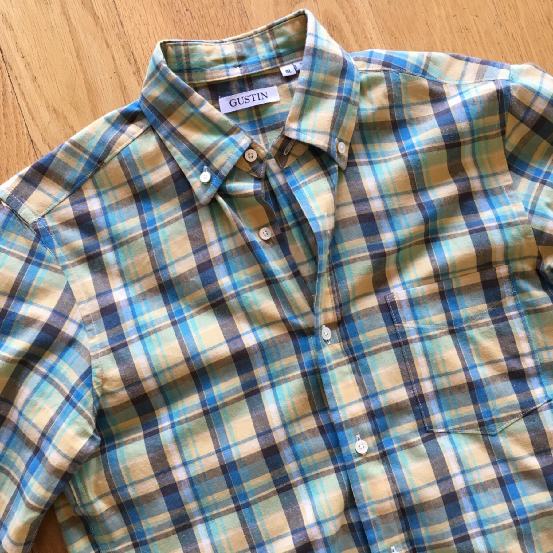 gustin #207 sea & sun plaid