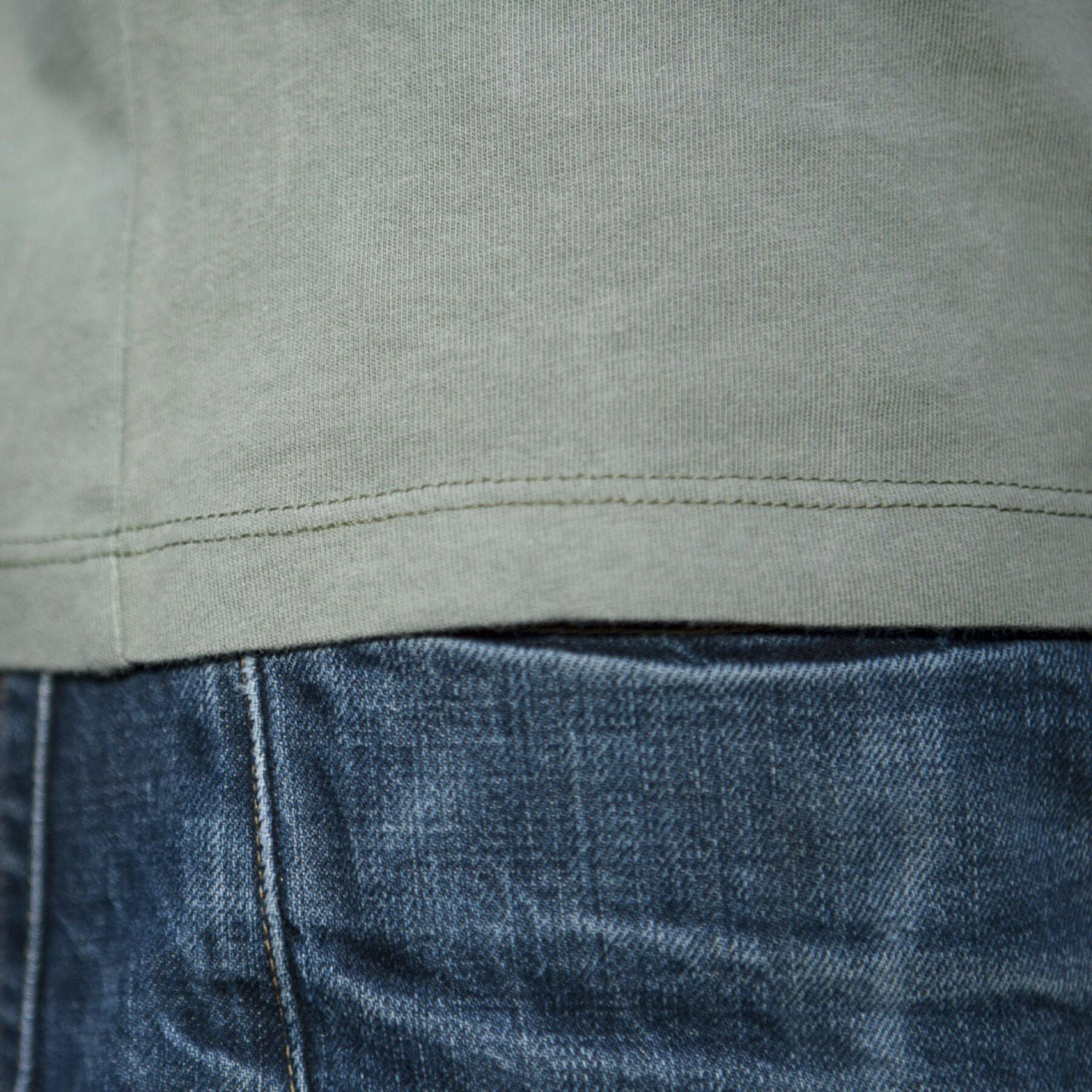 gustin short sleeve henley - faded teal