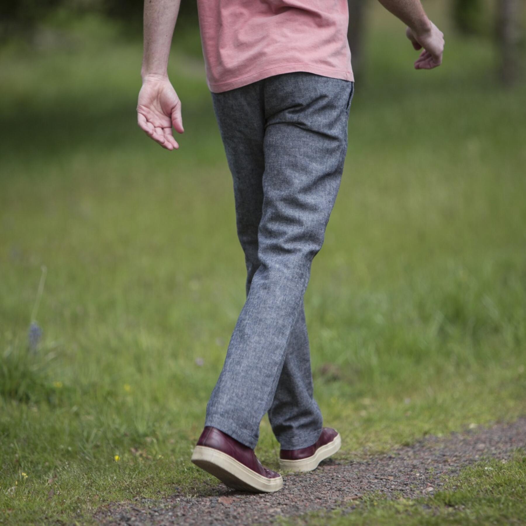 gustin #129 japan linen chambray chino
