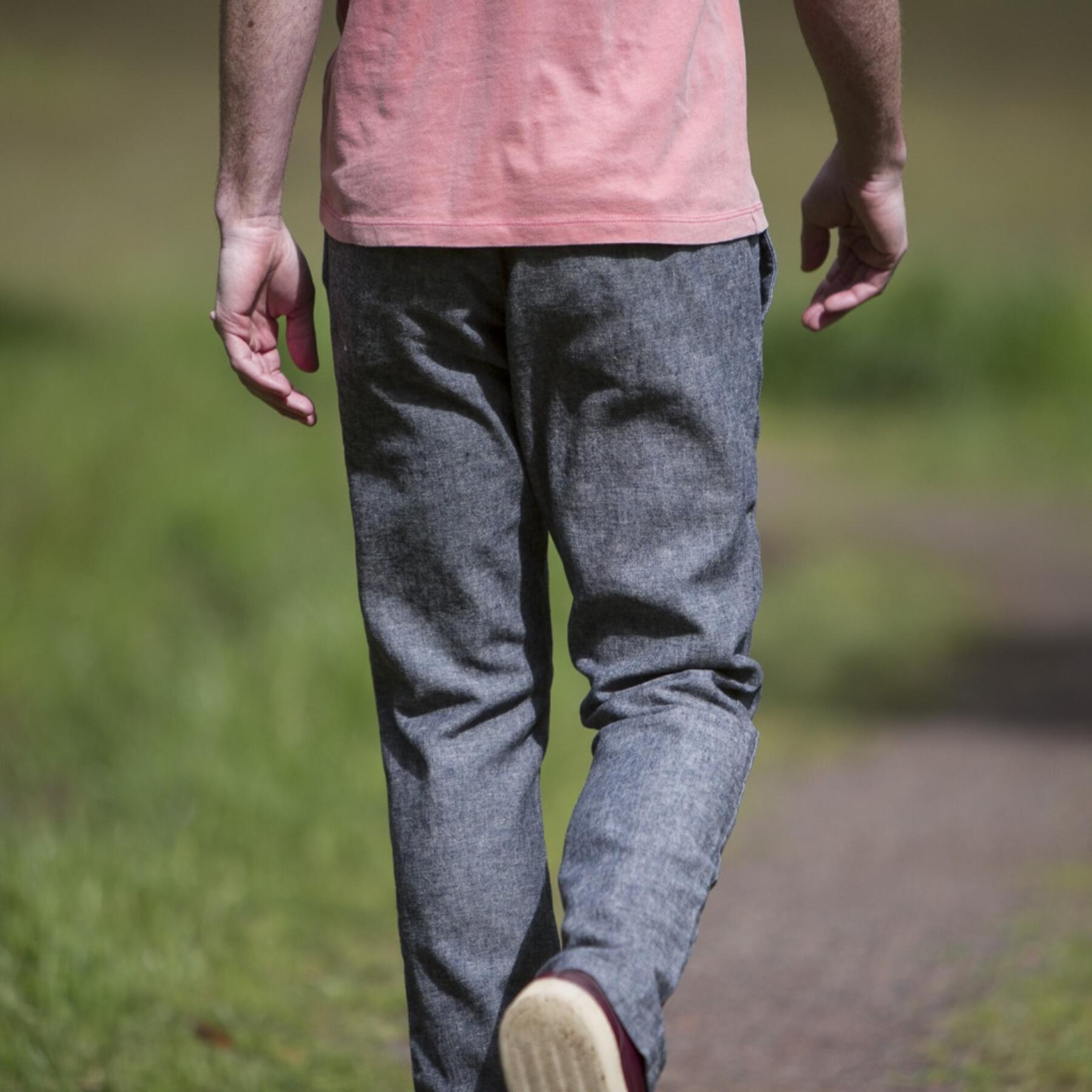 gustin #129 japan linen chambray chino