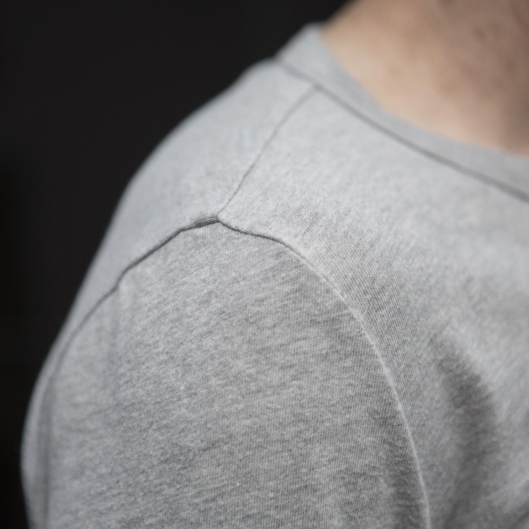 gustin heather grey henley