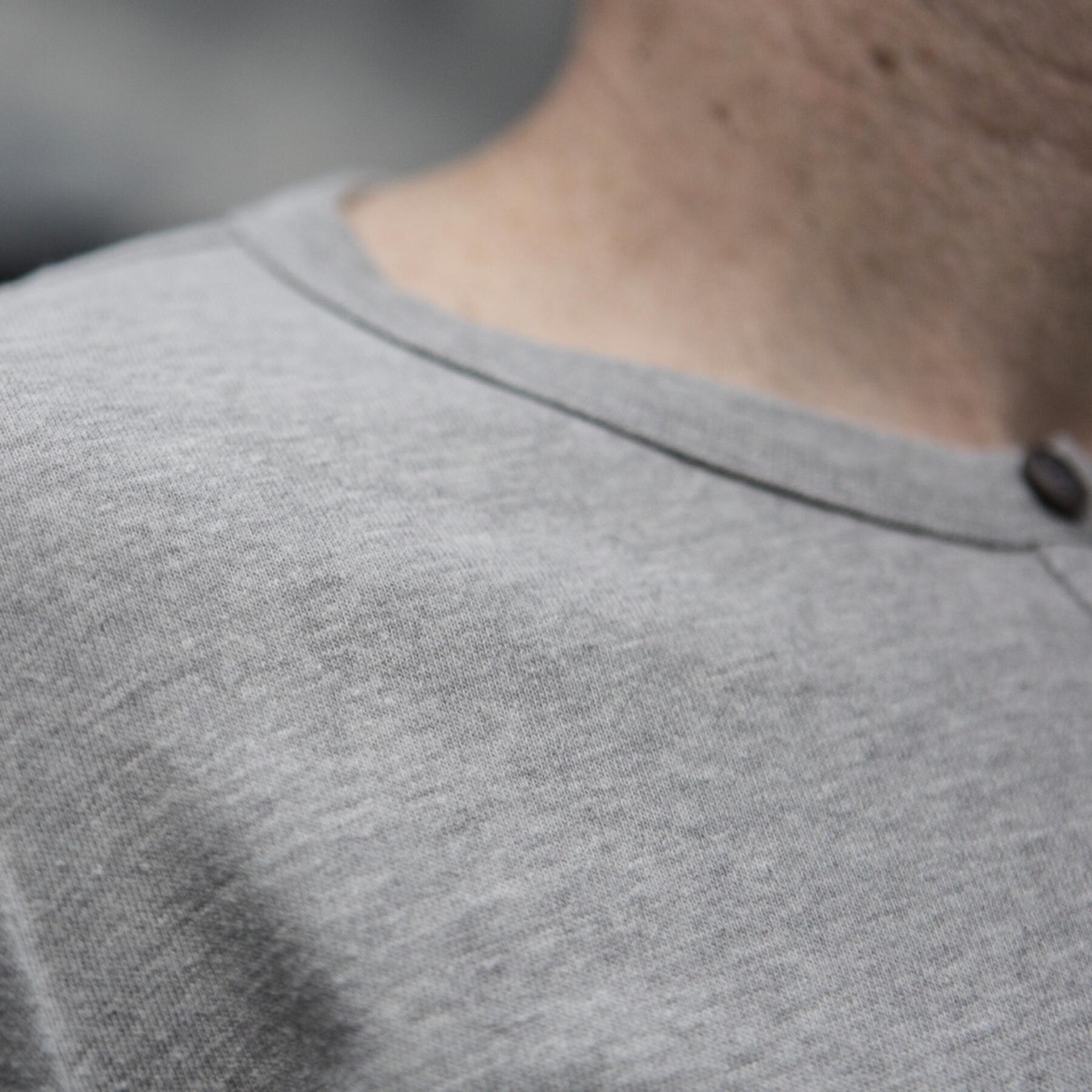 gustin heather grey henley