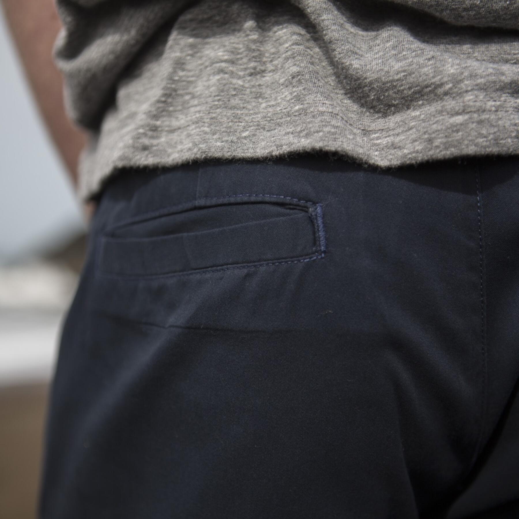 gustin #6 featherweight chino short - navy