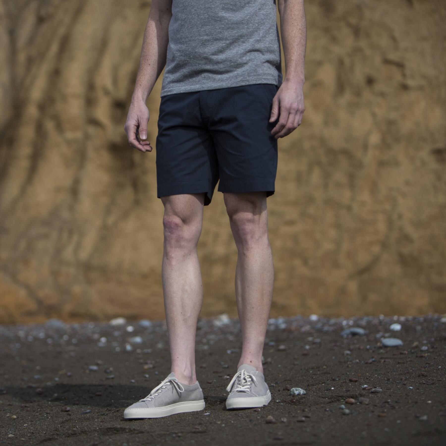 gustin #6 featherweight chino short - navy