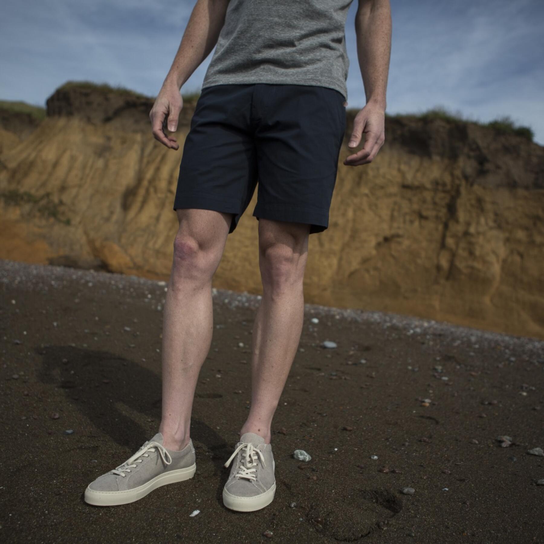 gustin #6 featherweight chino short - navy