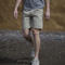 gustin #7 featherweight chino short - khaki