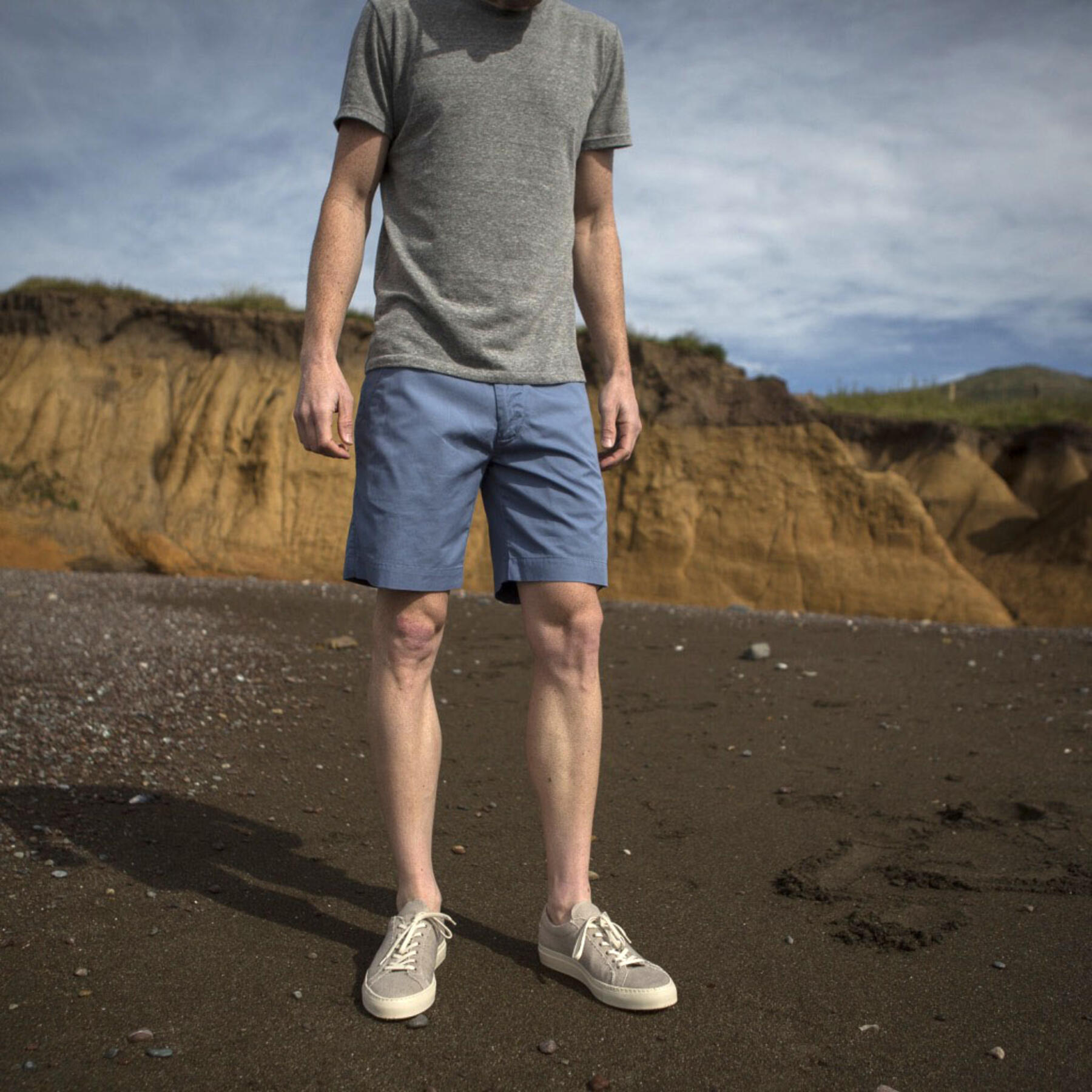gustin #11 powder blue chino short