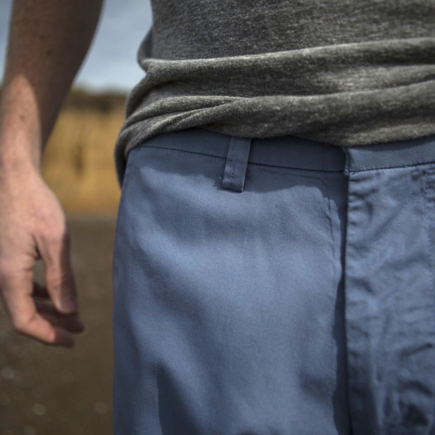 gustin #11 powder blue chino short