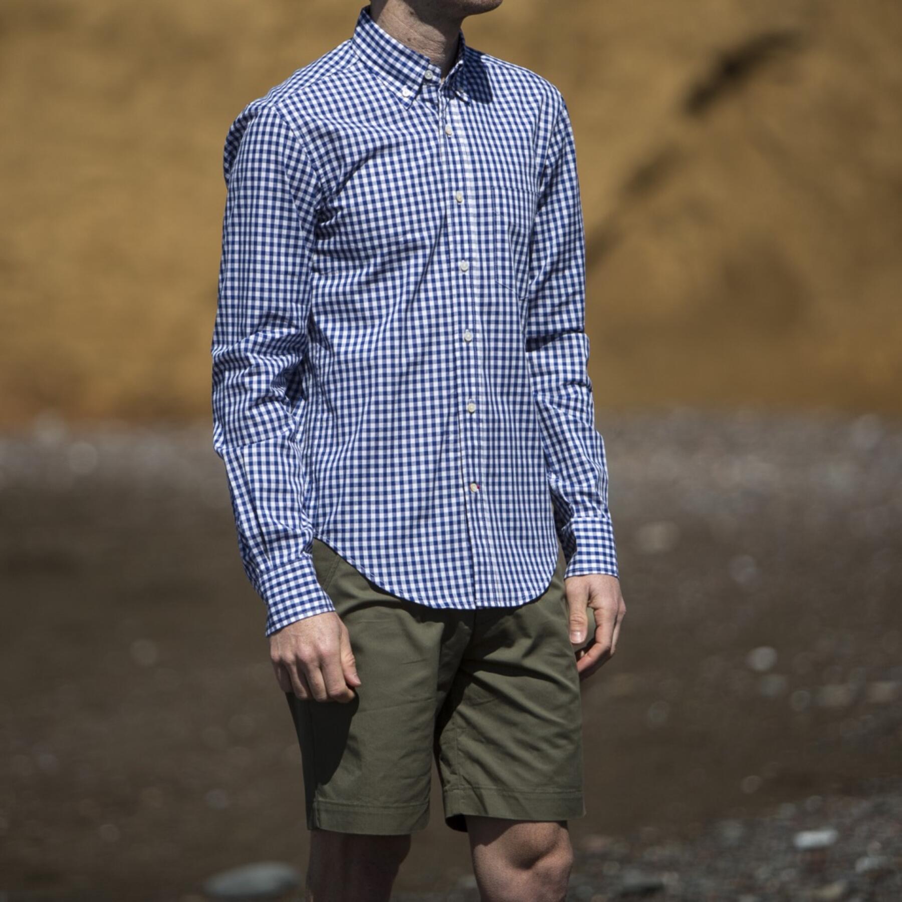 gustin #30 royal gingham