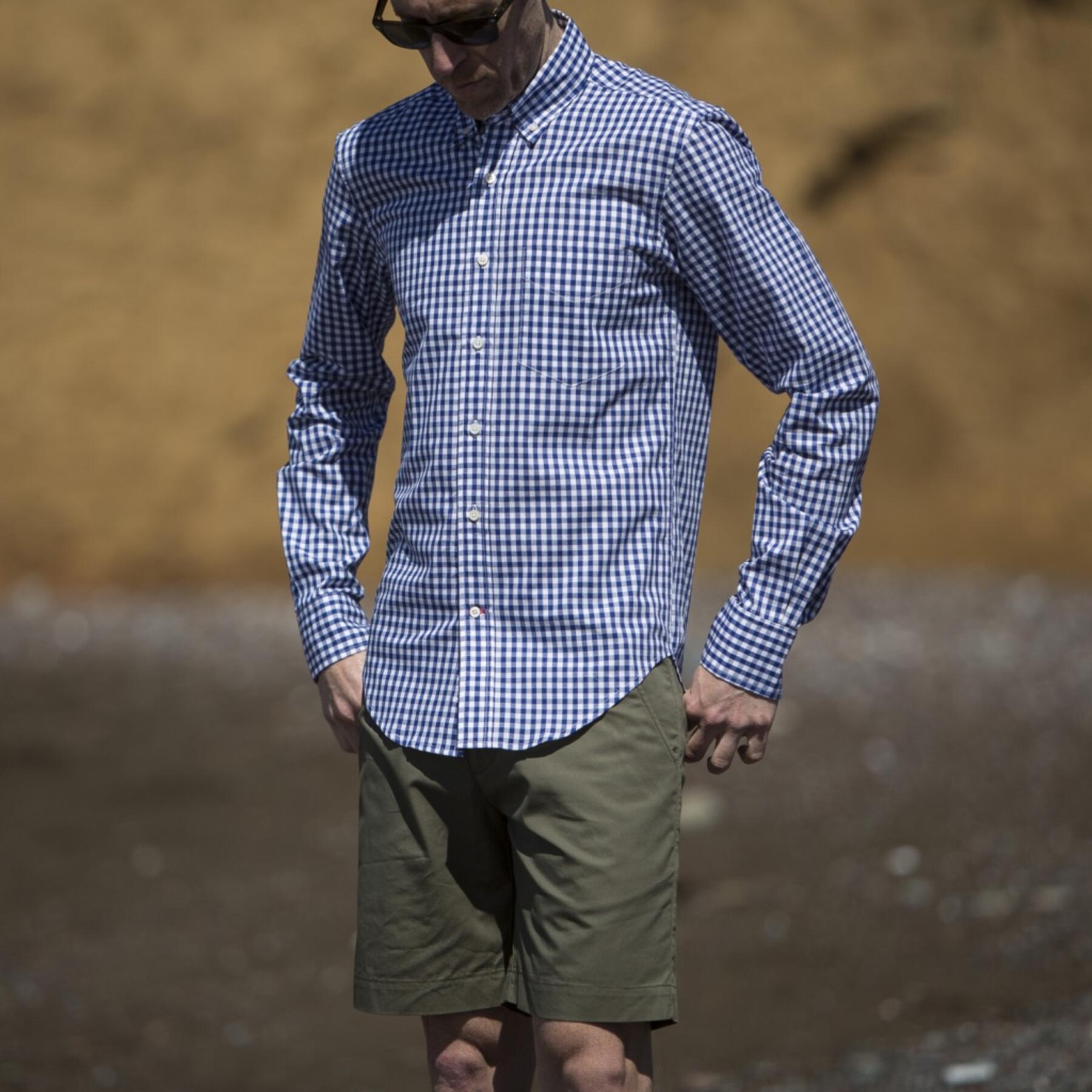 gustin #30 royal gingham