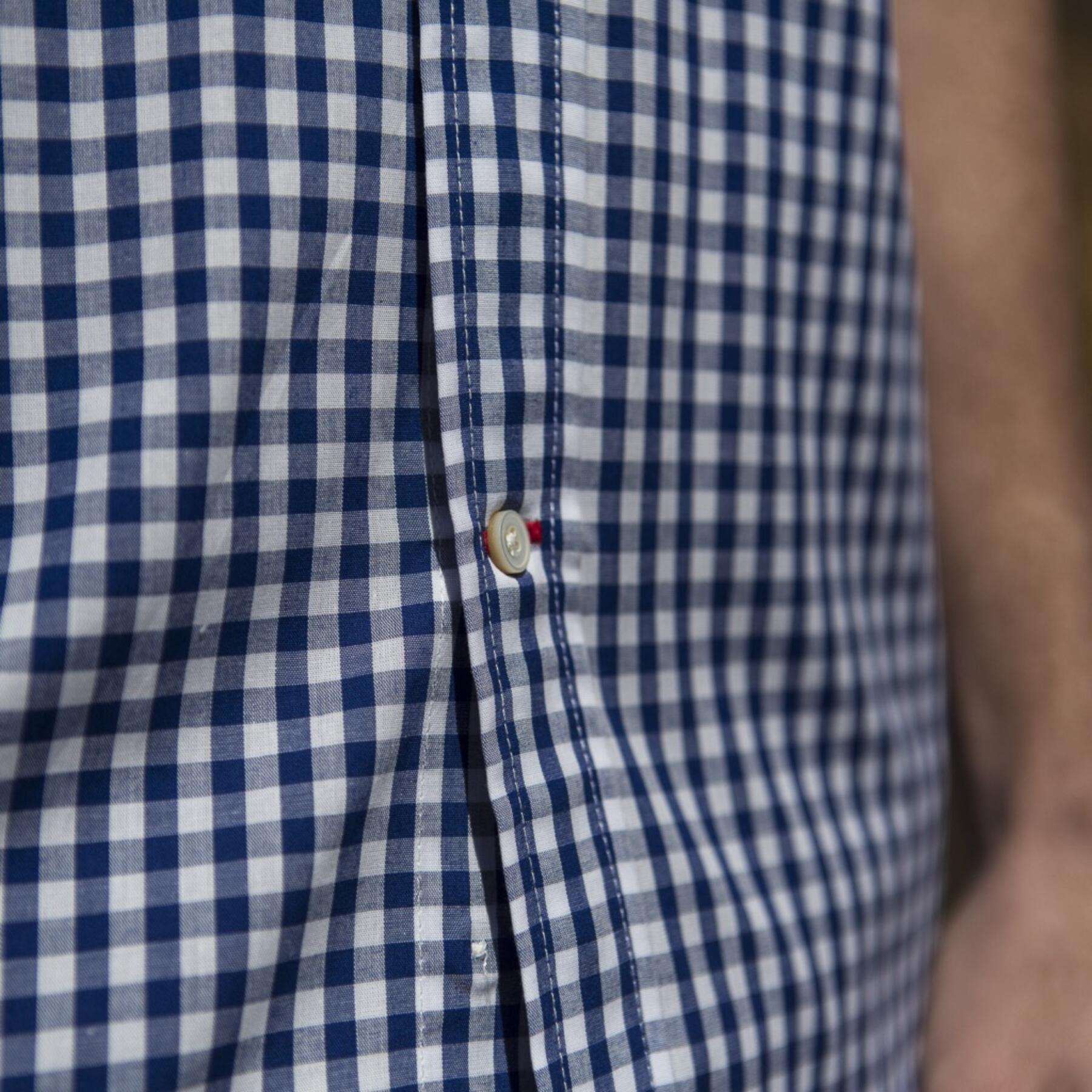 gustin #66 short sleeve royal gingham