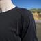 gustin black raglan t-shirt