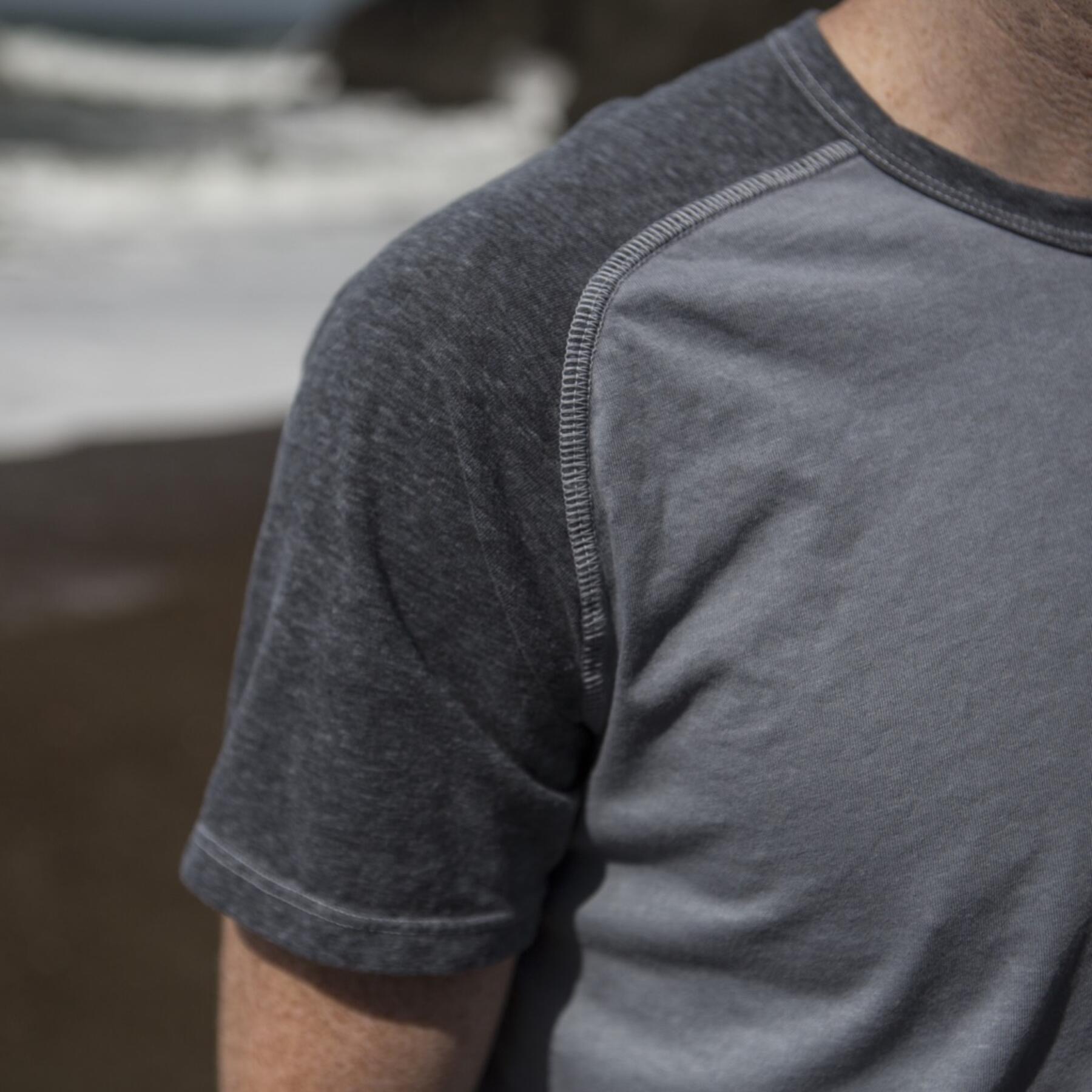 gustin silver raglan t-shirt