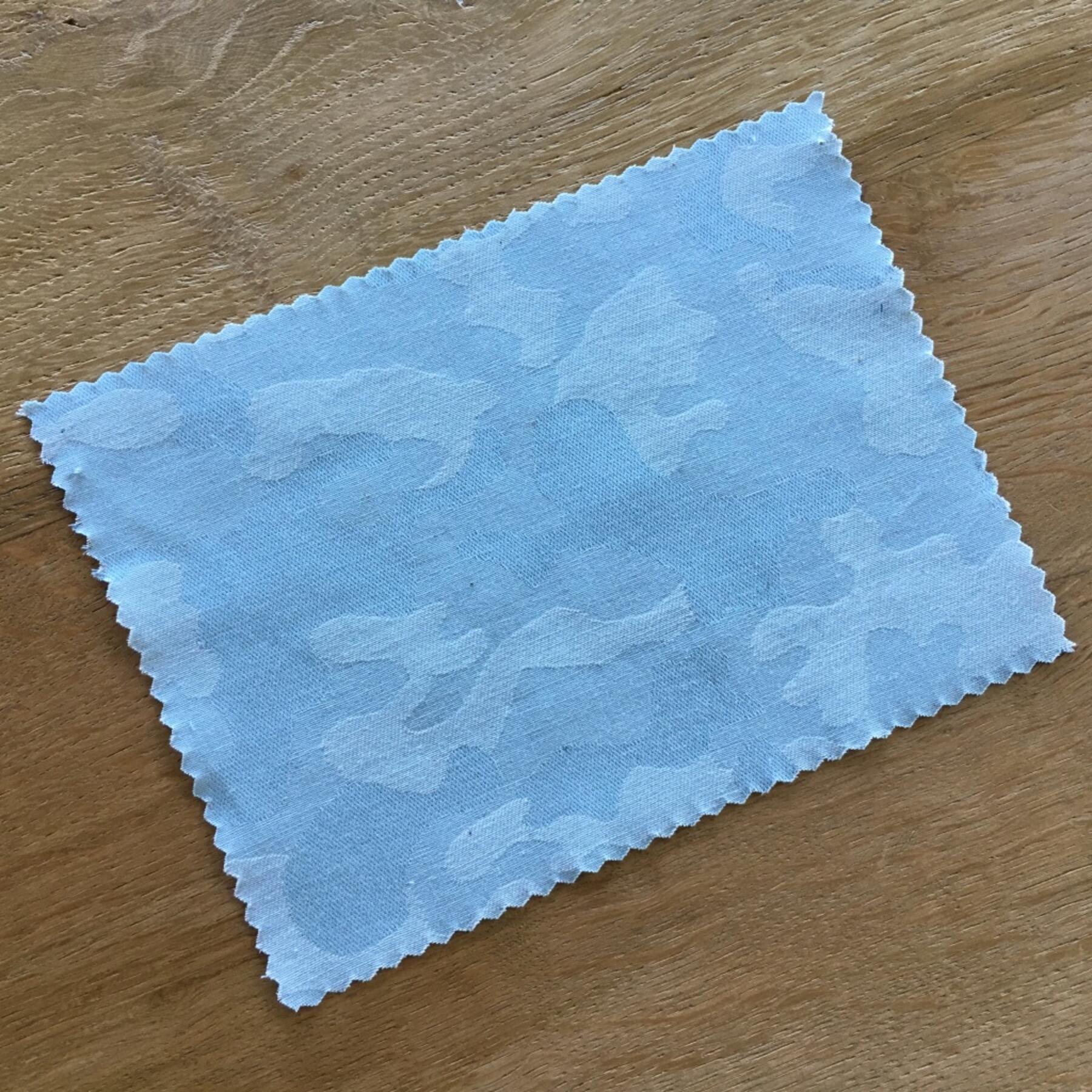 gustin #518 pale indigo camo jacquard