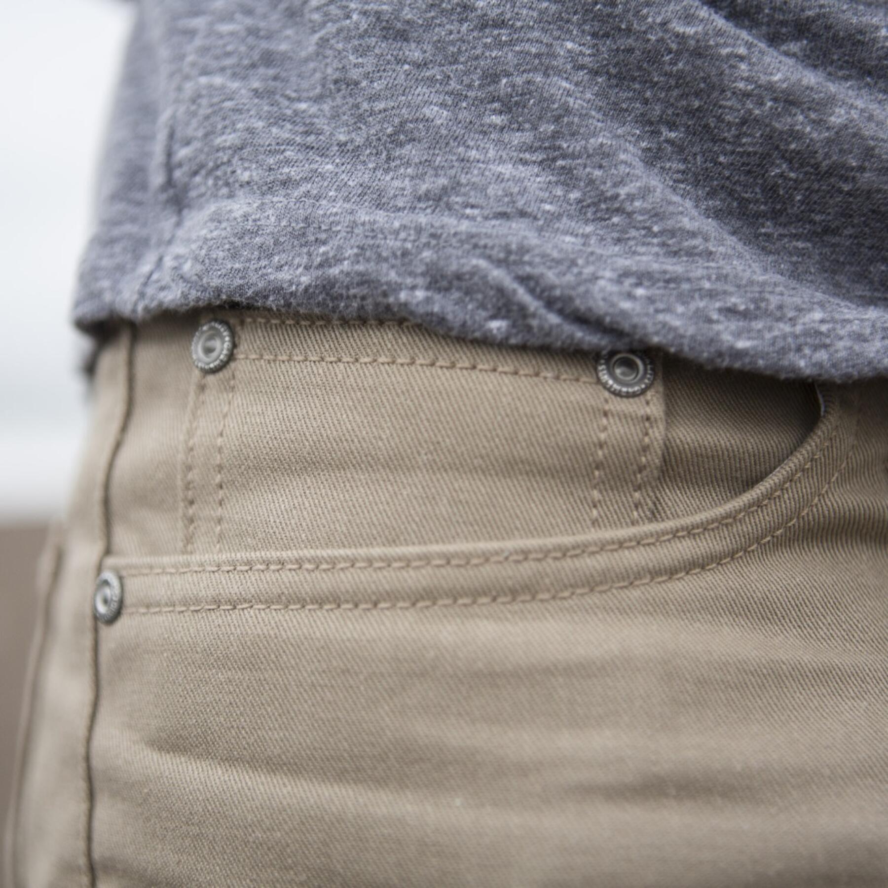 gustin #223 khaki selvedge twill