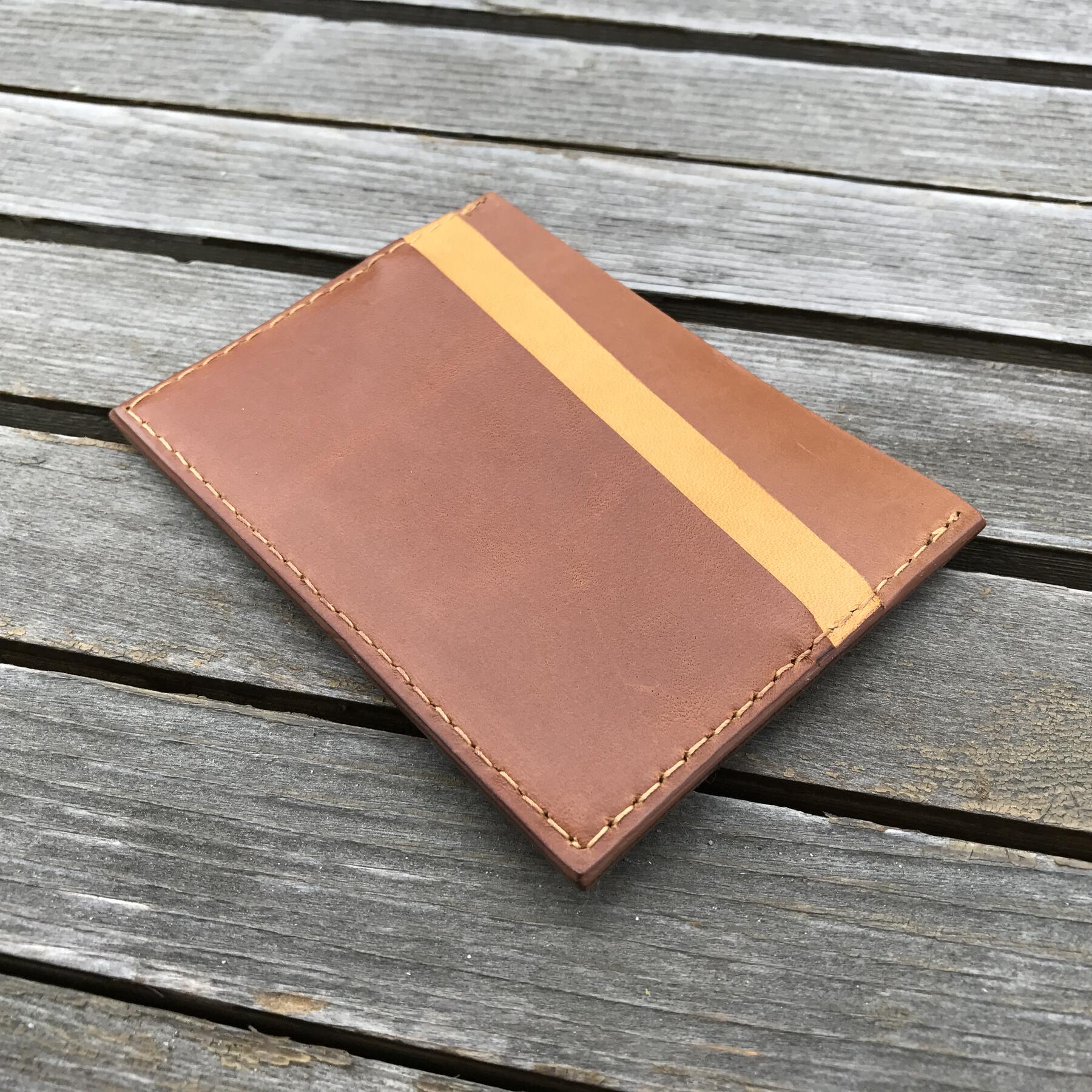 gustin latigo stripe cardholder