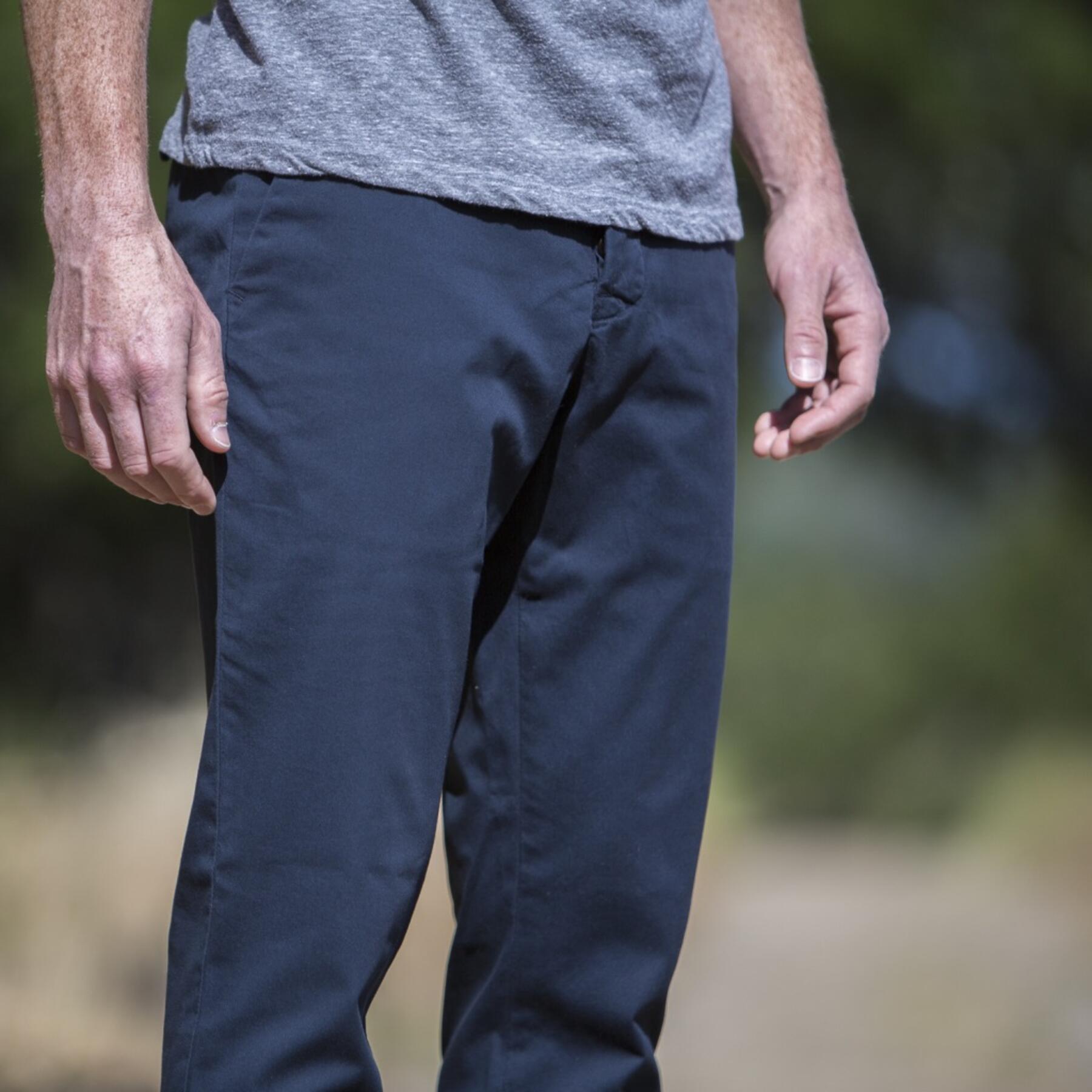 gustin #132 navy superlight chino