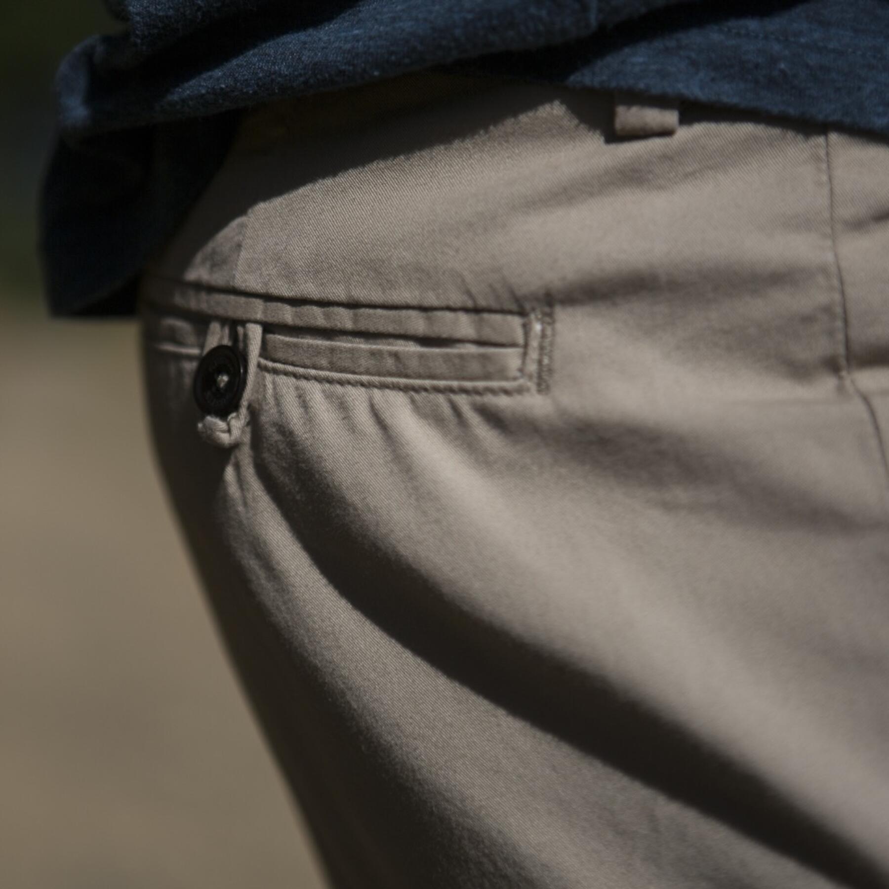 gustin #133 khaki superlight chino