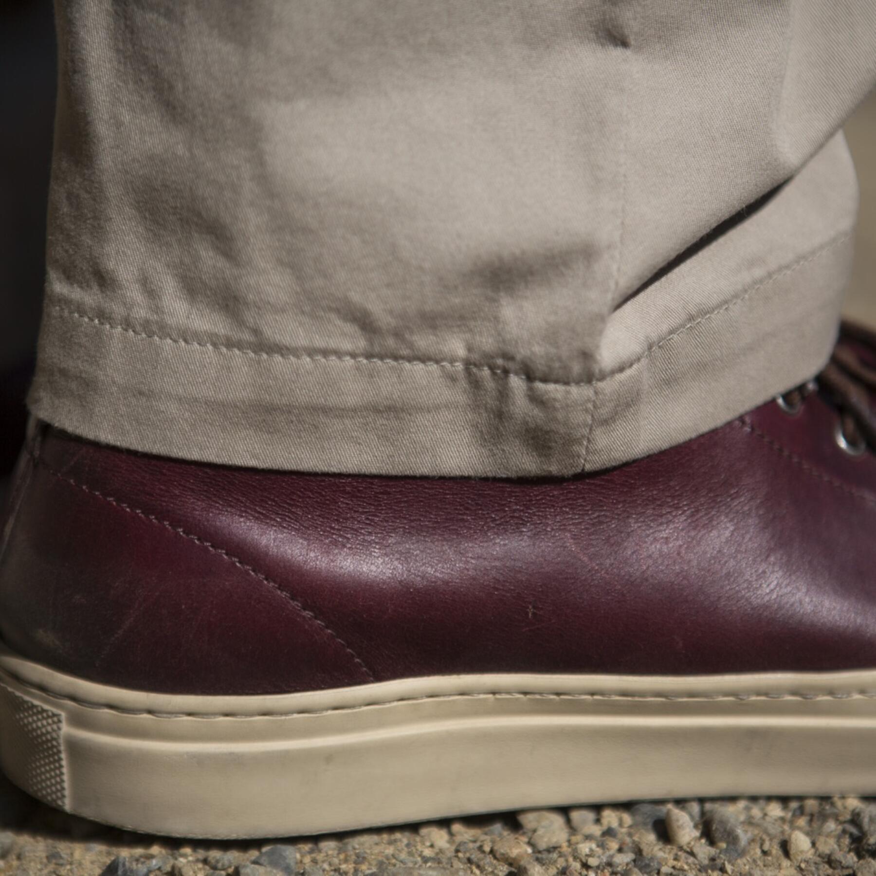 gustin #133 khaki superlight chino