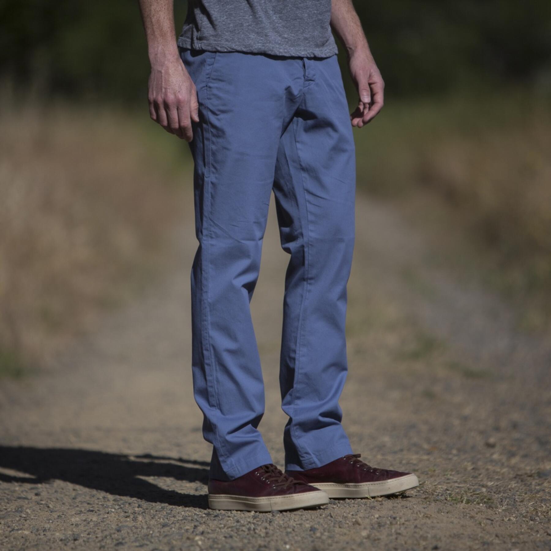 gustin #135 powder blue superlight chino