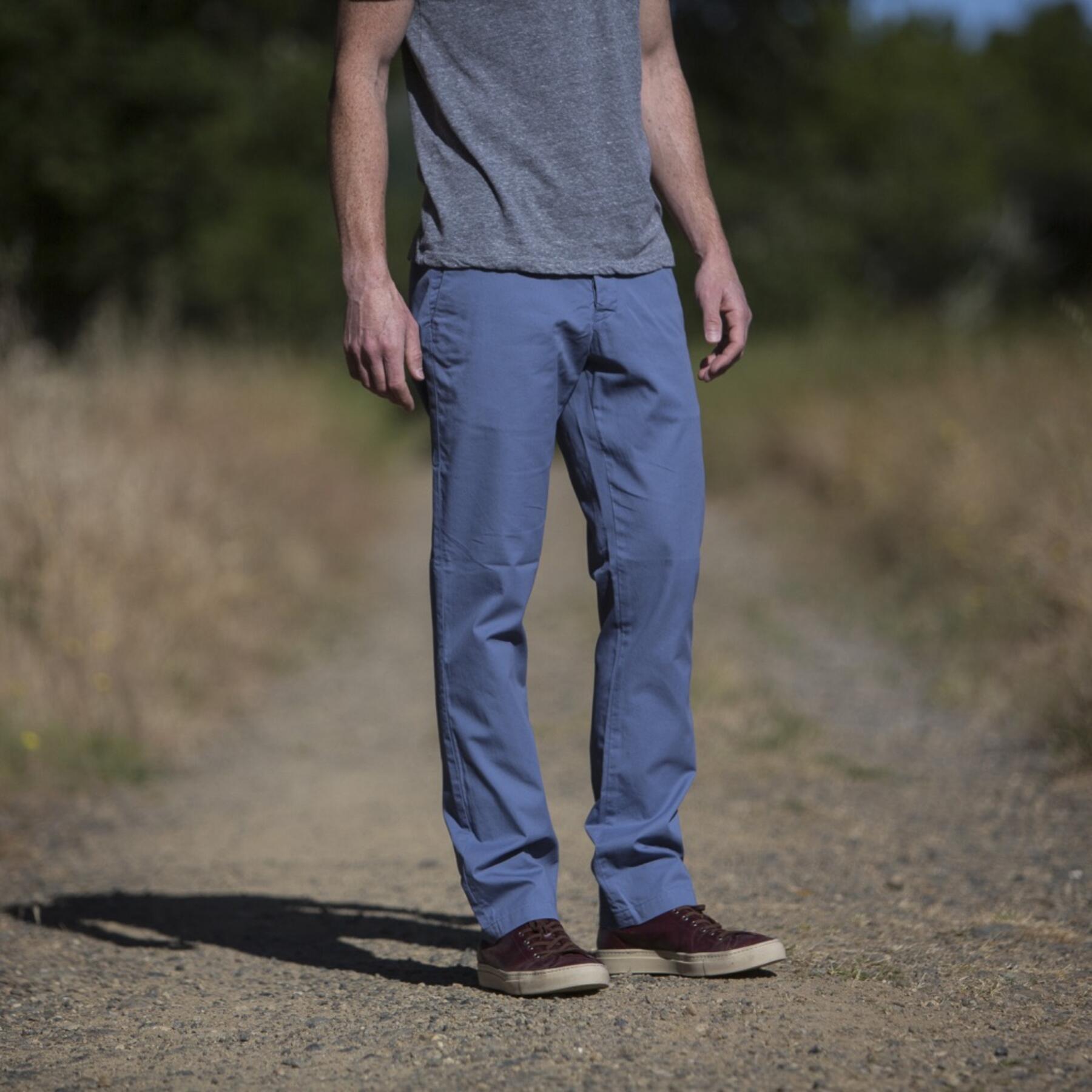 gustin #135 powder blue superlight chino